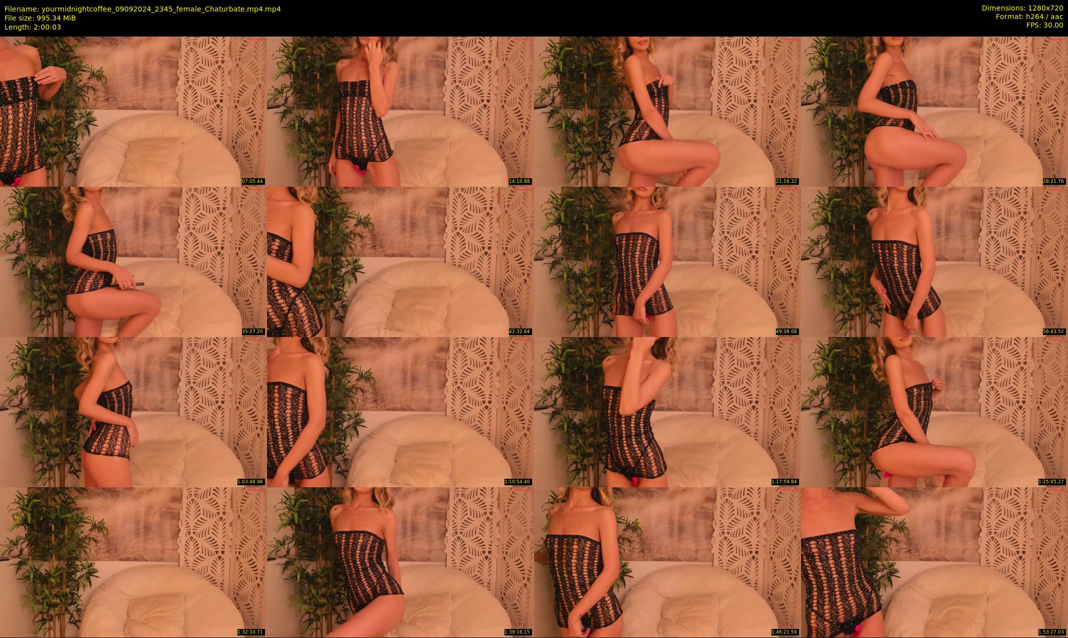 yourmidnightcoffee — 121 minute Chaturbate female cam show recording, 720p, Sep 9, 2024