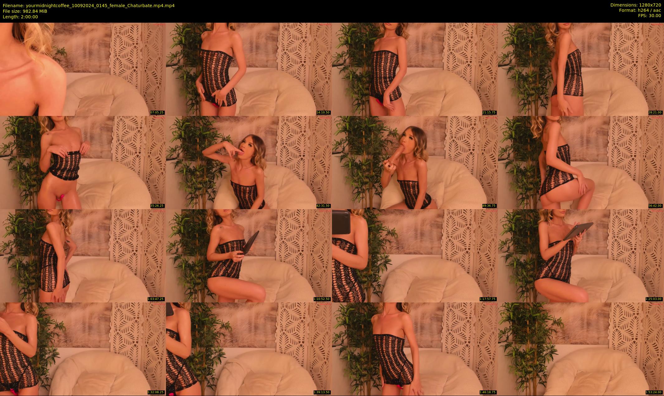 yourmidnightcoffee — 120 minute Chaturbate female cam show recording, 720p, Sep 10, 2024