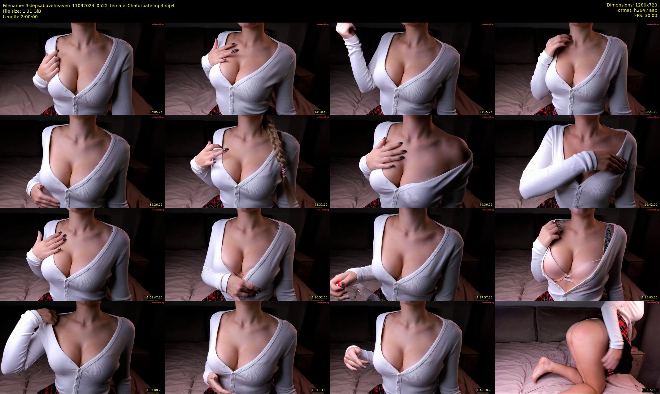 3stepsaboveheaven — 120 minute Chaturbate female cam show recording, 720p, Sep 11, 2024