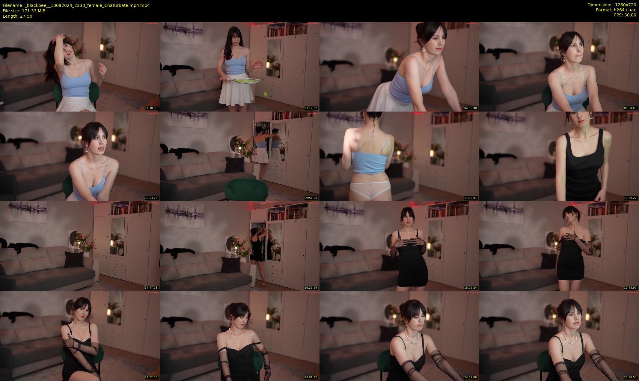 _blackbee_ — 28 minute Chaturbate female cam show recording, 720p, Sep 10, 2024