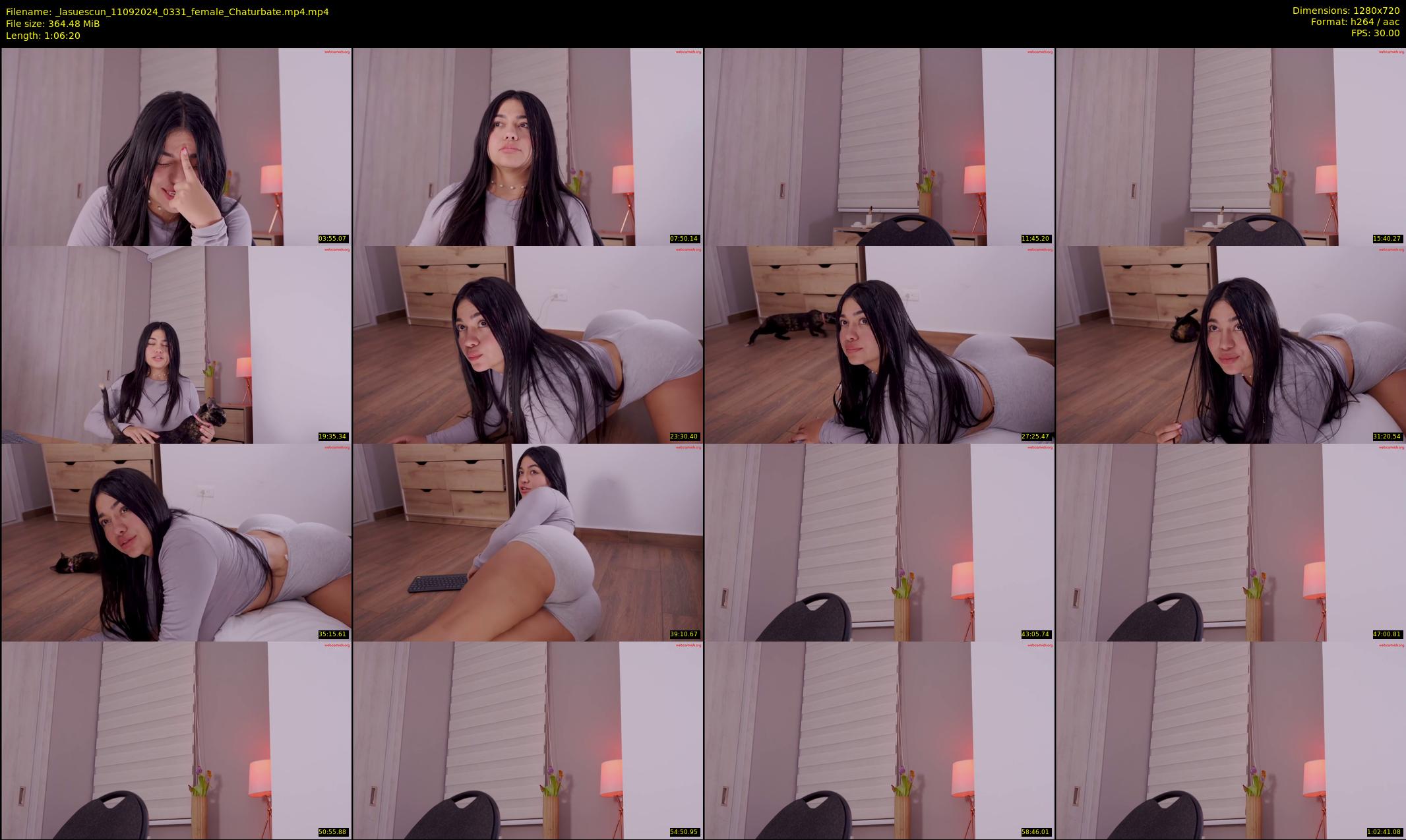 _lasuescun — 67 minute Chaturbate female cam show recording, 720p, Sep 11, 2024