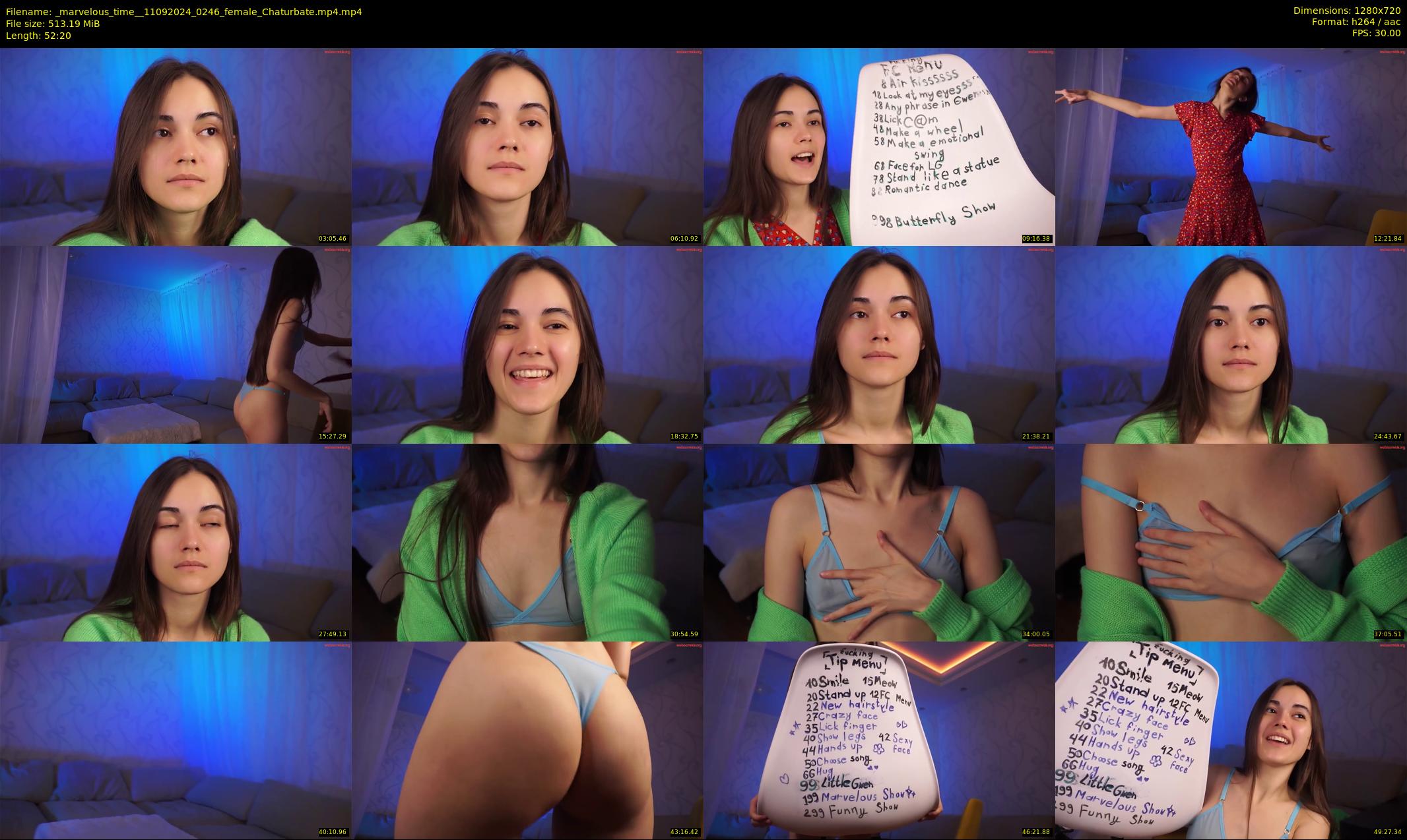 _marvelous_time_ — 53 minute Chaturbate female cam show recording, 720p, Sep 11, 2024