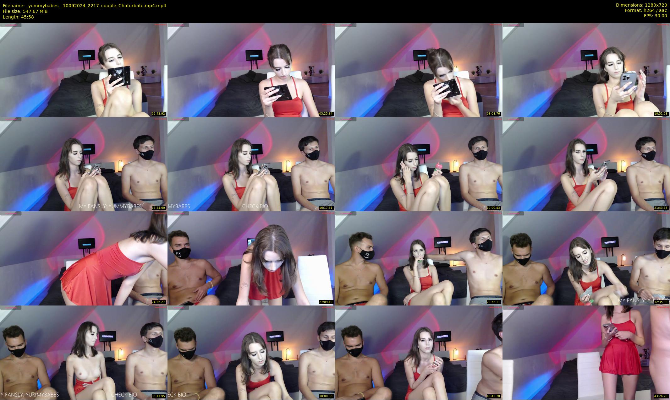 _yummybabes_ — 46 minute Chaturbate couple cam show recording, 720p, Sep 10, 2024