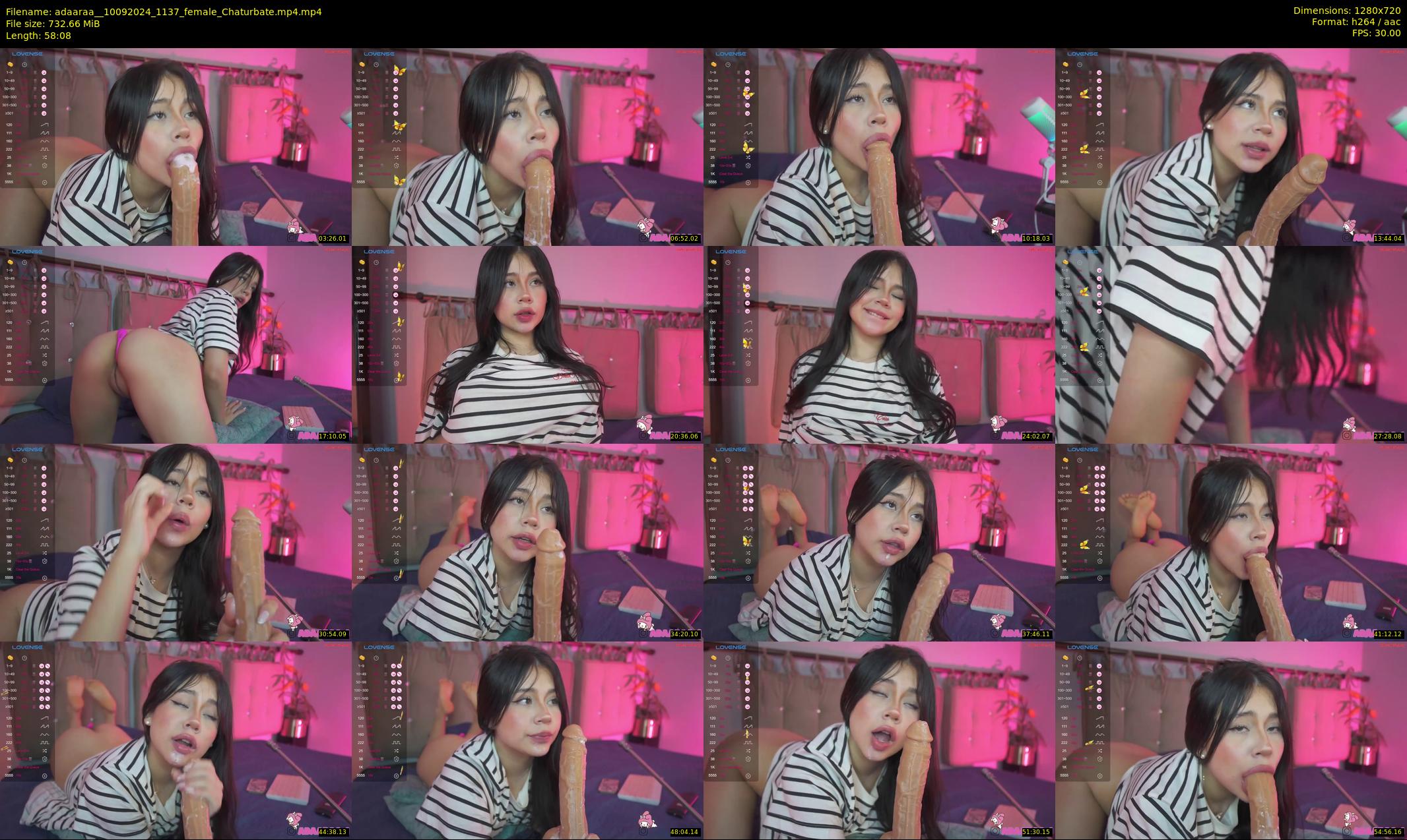 adaaraa_ — 59 minute Chaturbate female cam show recording, 720p, Sep 10, 2024