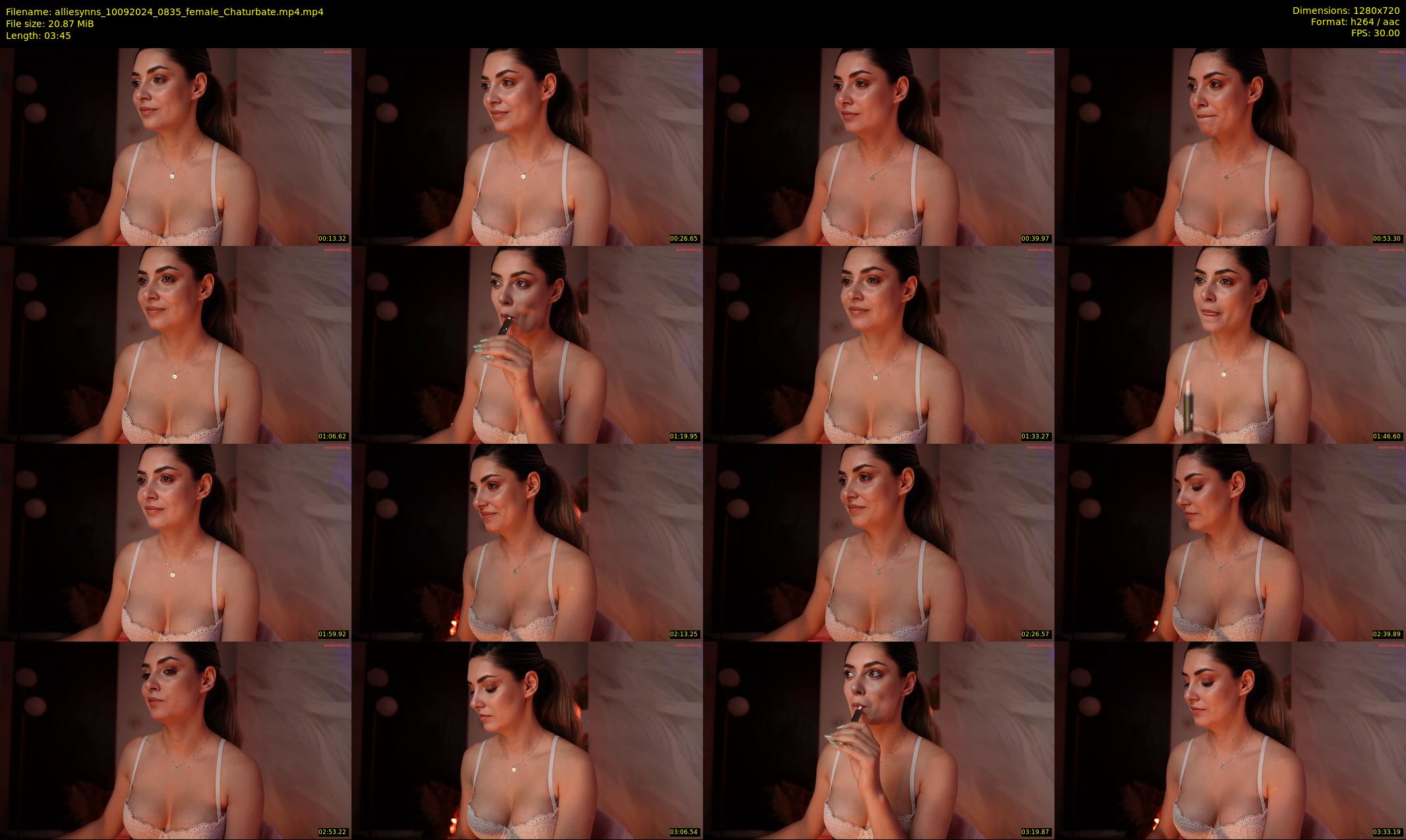 alliesynns — 4 minute Chaturbate female cam show recording, 720p, Sep 10, 2024