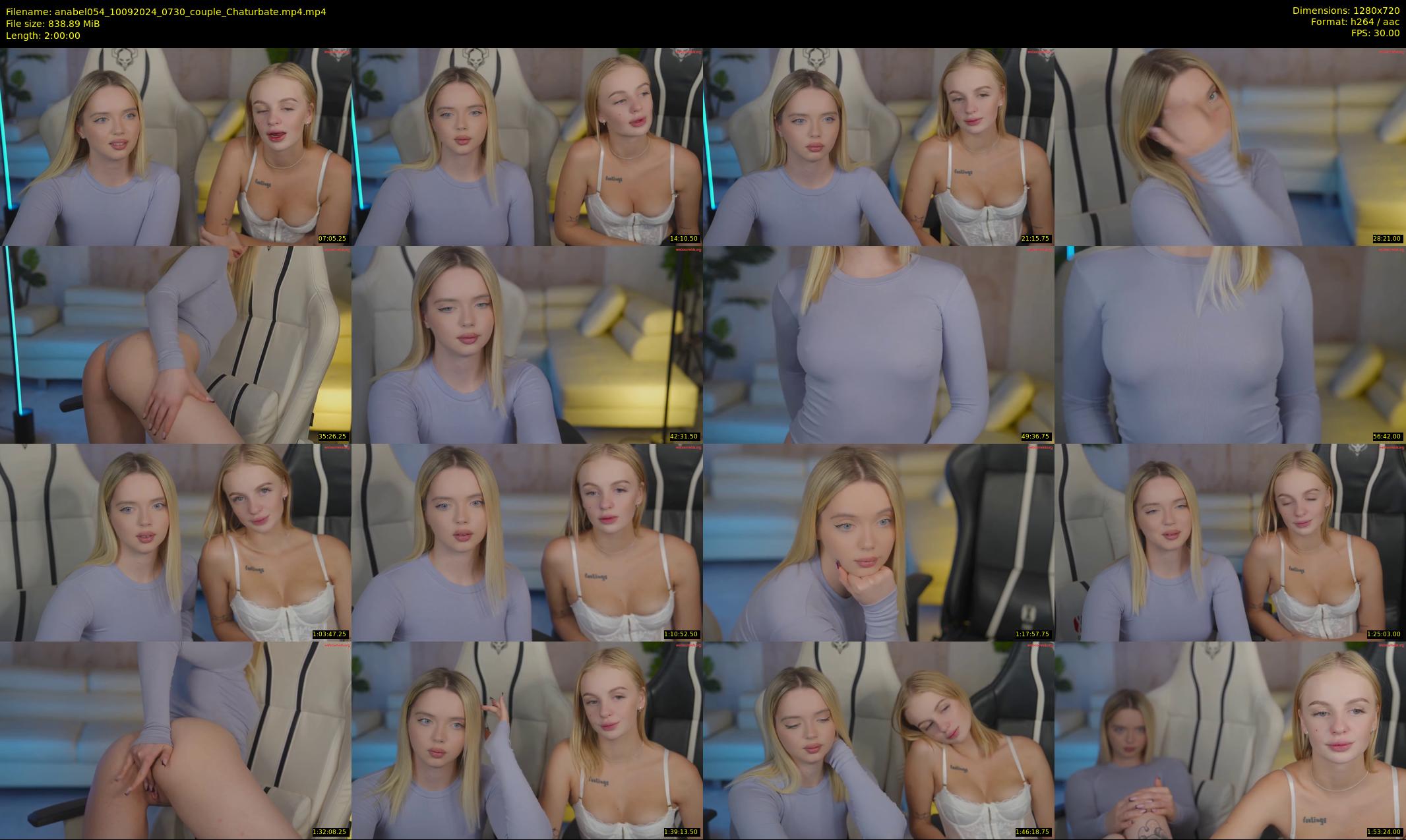 anabel054 — 120 minute Chaturbate female cam show recording, 720p, Sep 10, 2024