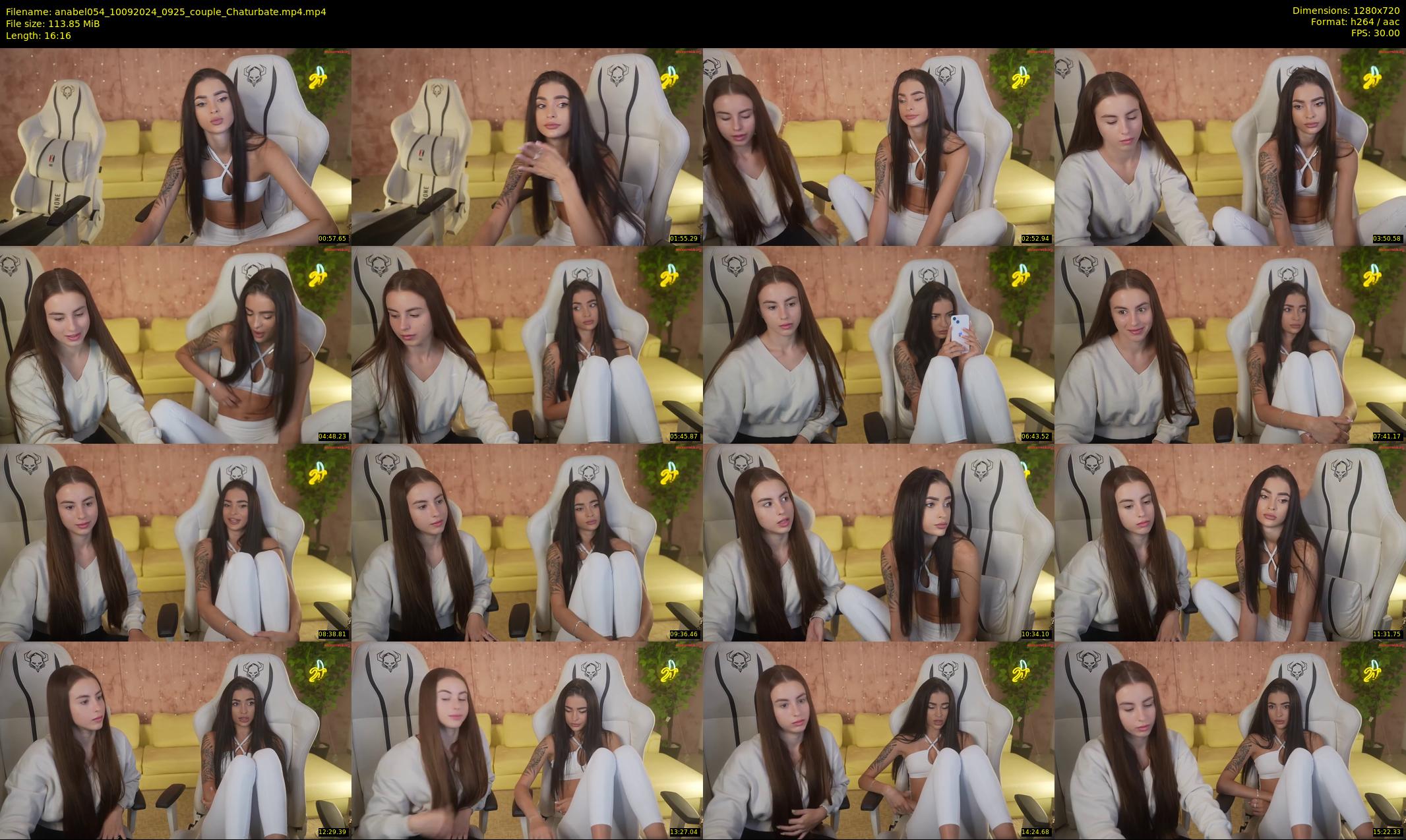 anabel054 — 17 minute Chaturbate female cam show recording, 720p, Sep 10, 2024