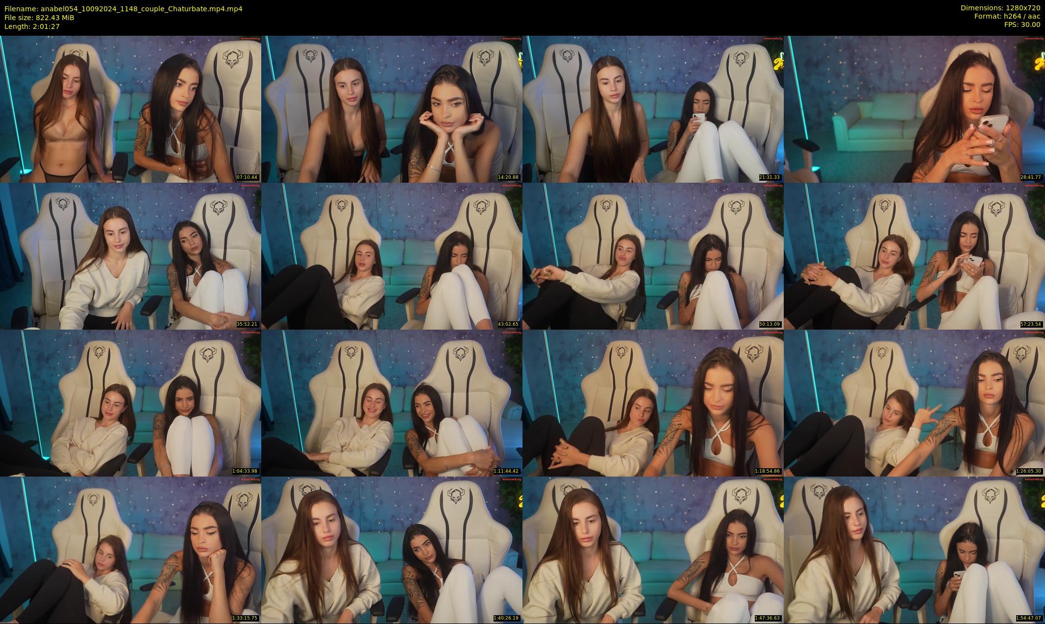anabel054 — 122 minute Chaturbate female cam show recording, 720p, Sep 10, 2024