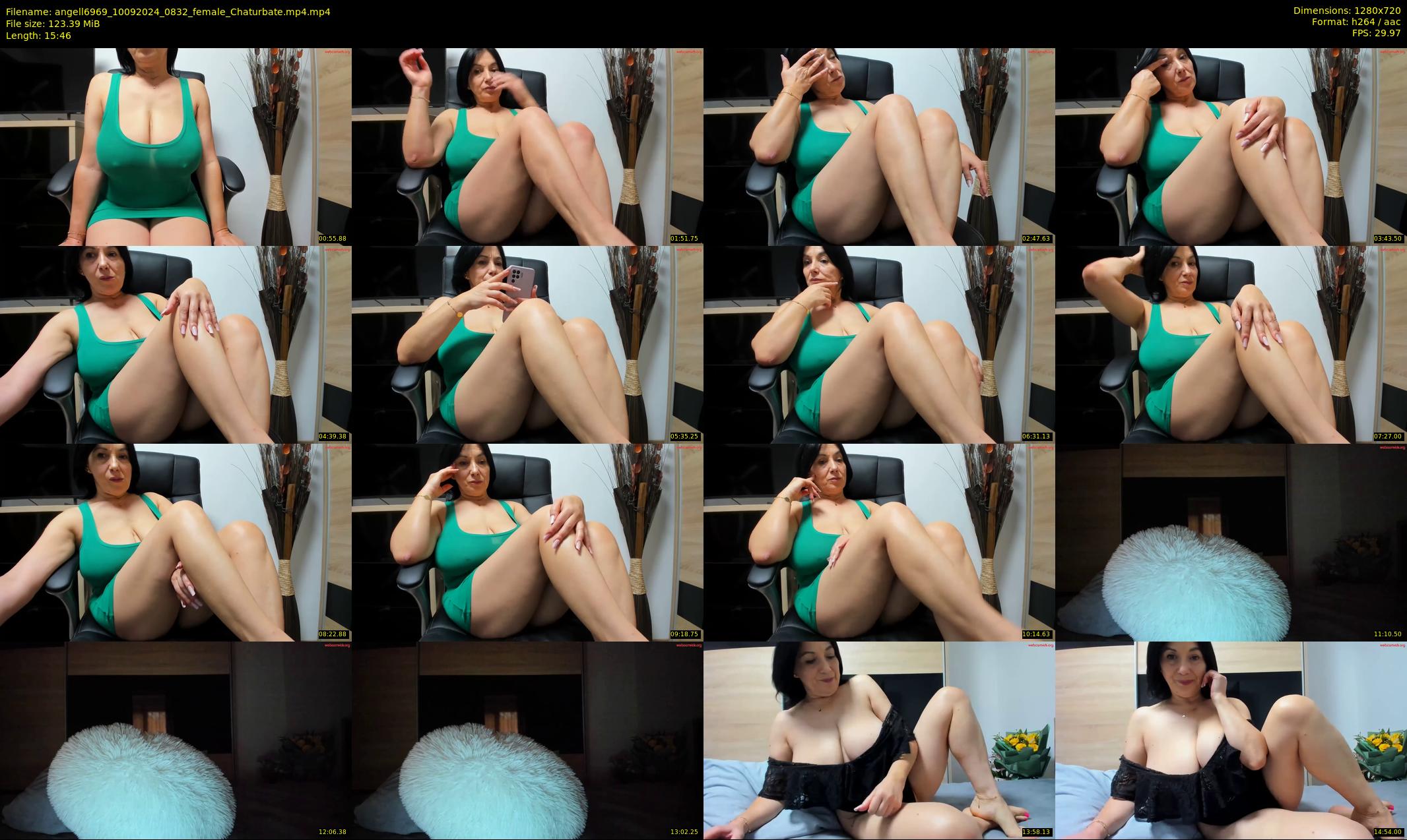 angell6969 — 16 minute Chaturbate female cam show recording, 720p, Sep 10, 2024