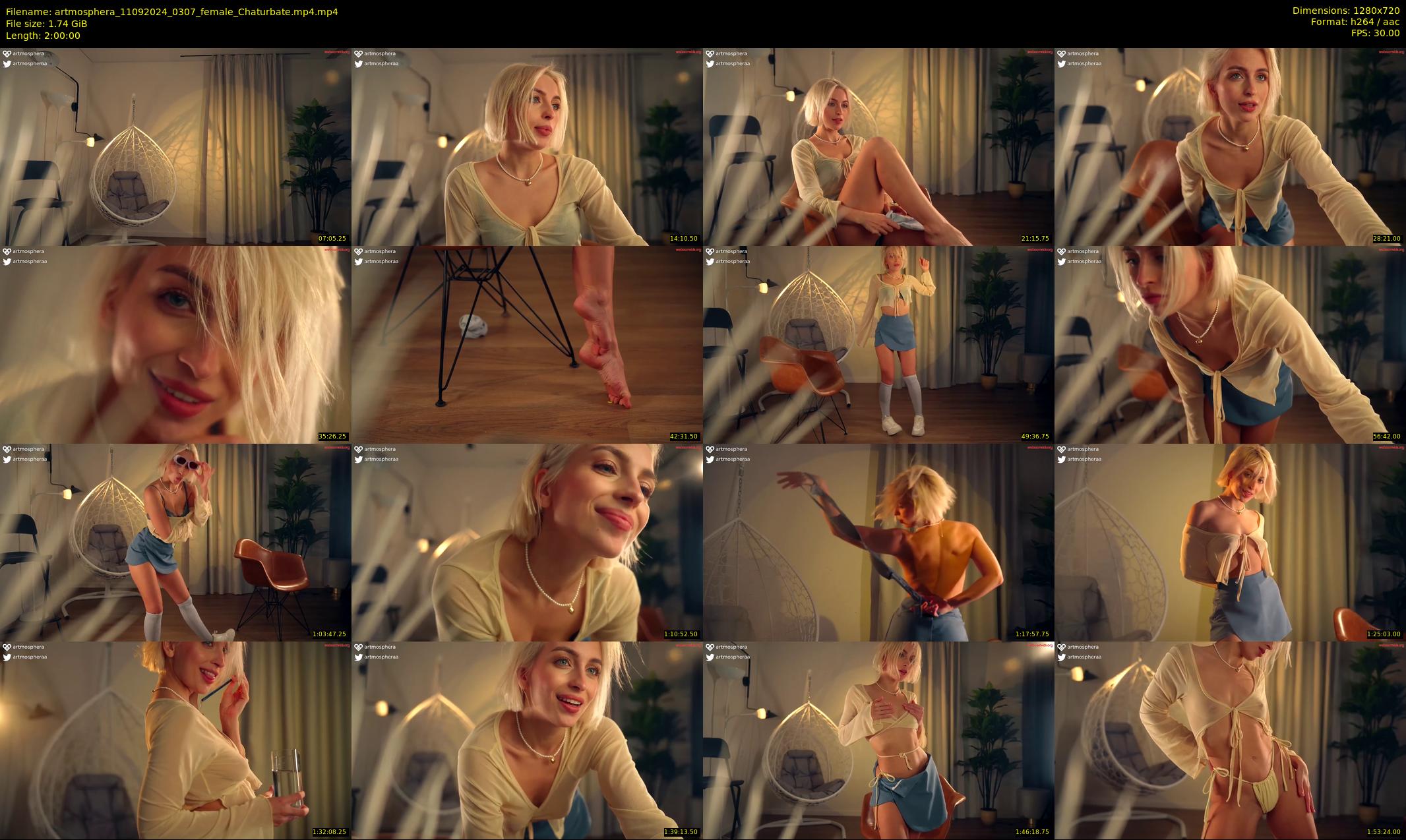 artmosphera — 120 minute Chaturbate female cam show recording, 720p, Sep 11, 2024