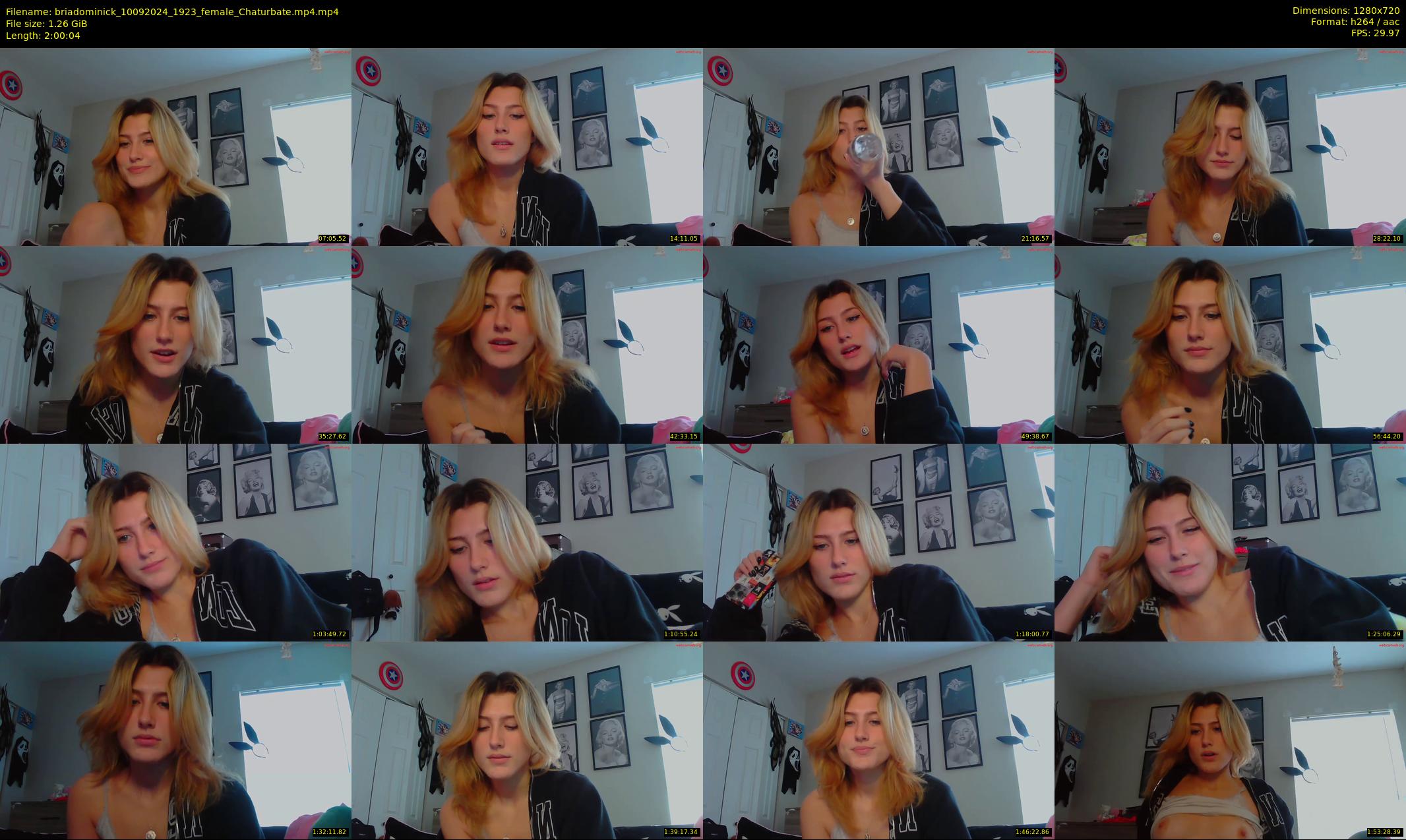 briadominick — 121 minute Chaturbate couple cam show recording, 720p, Sep 10, 2024