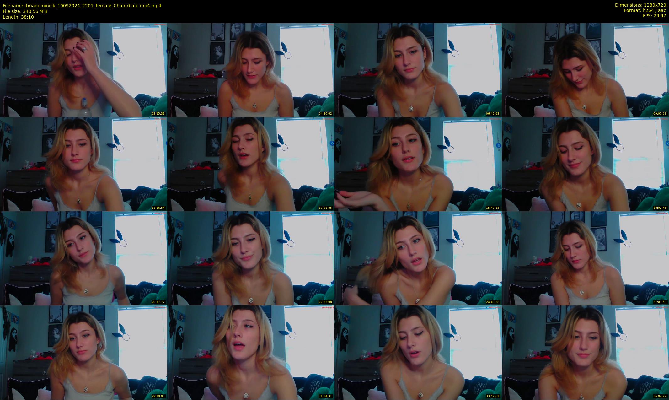 briadominick — 39 minute Chaturbate couple cam show recording, 720p, Sep 10, 2024