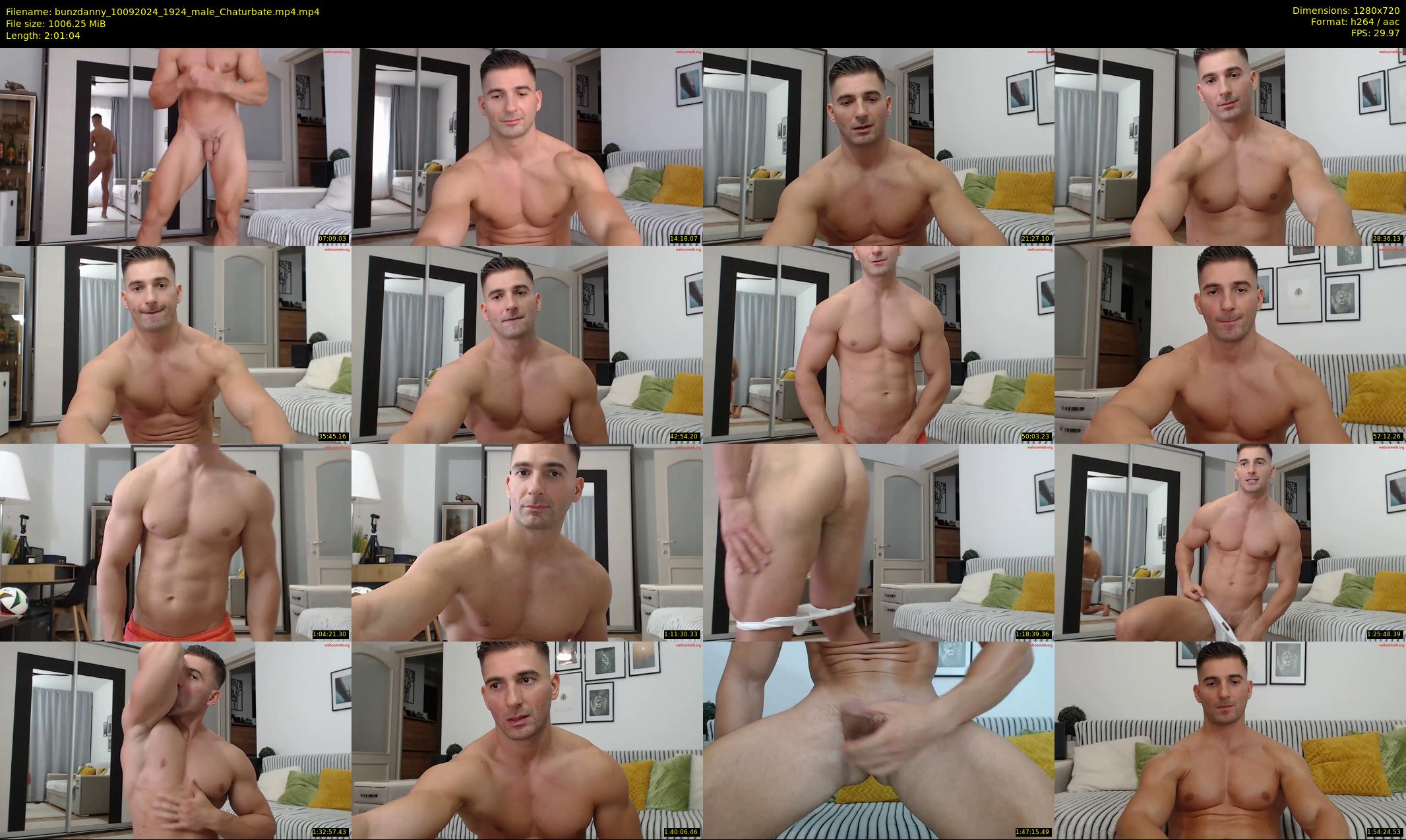 bunzdanny — 122 minute Chaturbate male cam show recording, 720p, Sep 10, 2024