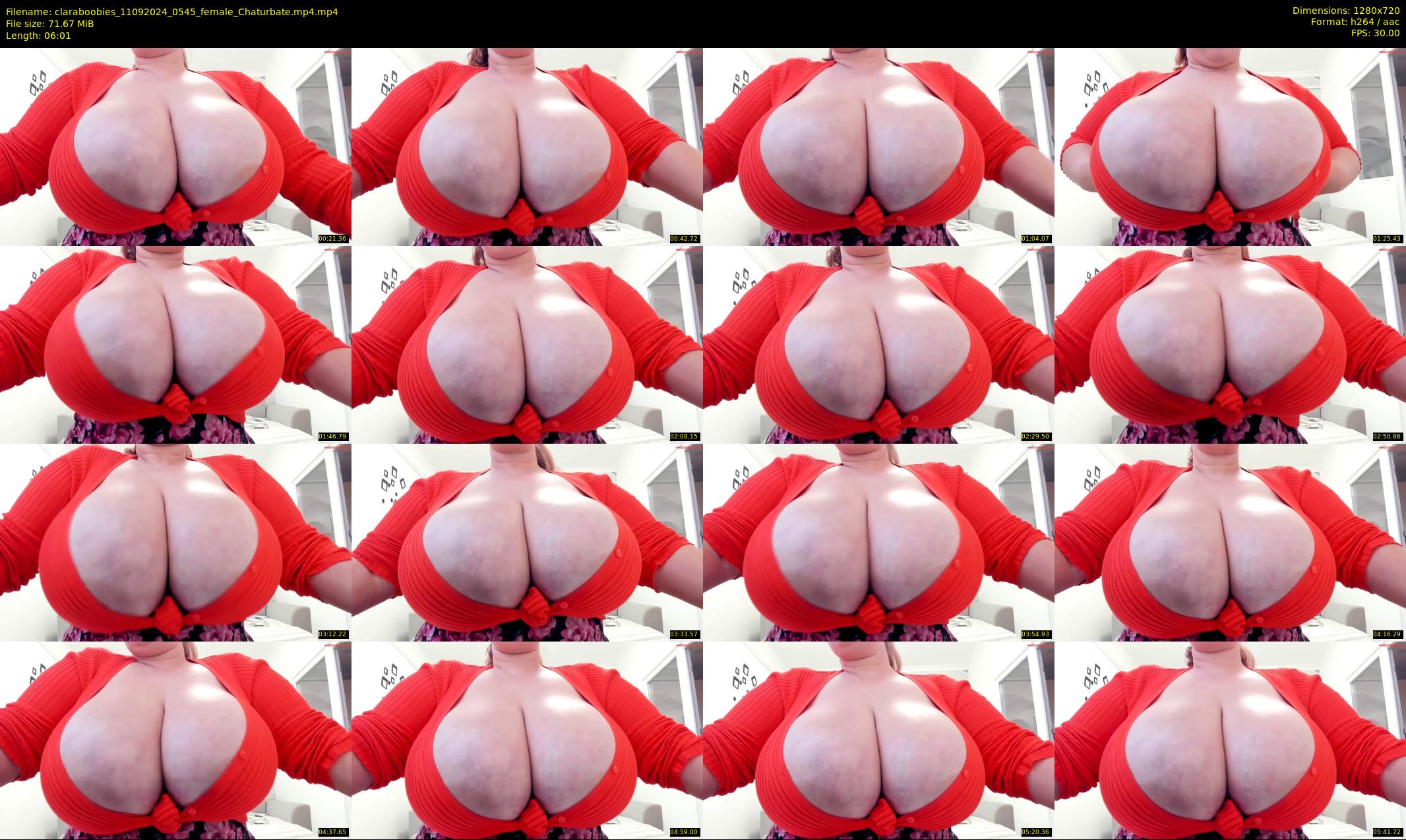 claraboobies — 7 minute Chaturbate female cam show recording, 720p, Sep 11, 2024