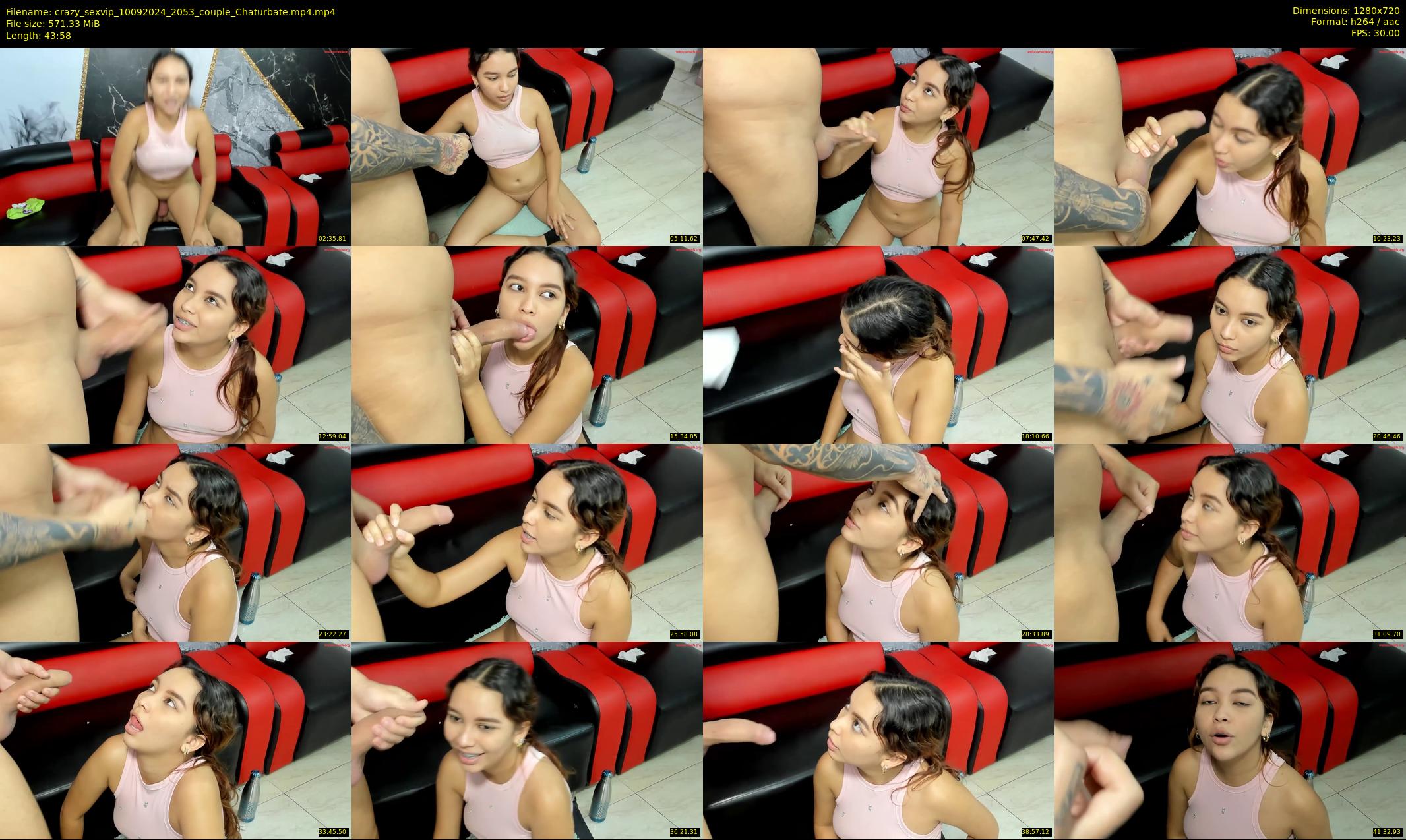crazy_sexvip — 44 minute Chaturbate couple cam show recording, 720p, Sep 10, 2024