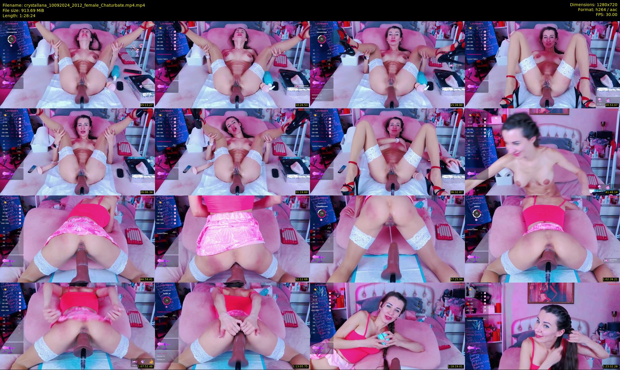 crystallana — 89 minute Chaturbate female cam show recording, 720p, Sep 10, 2024