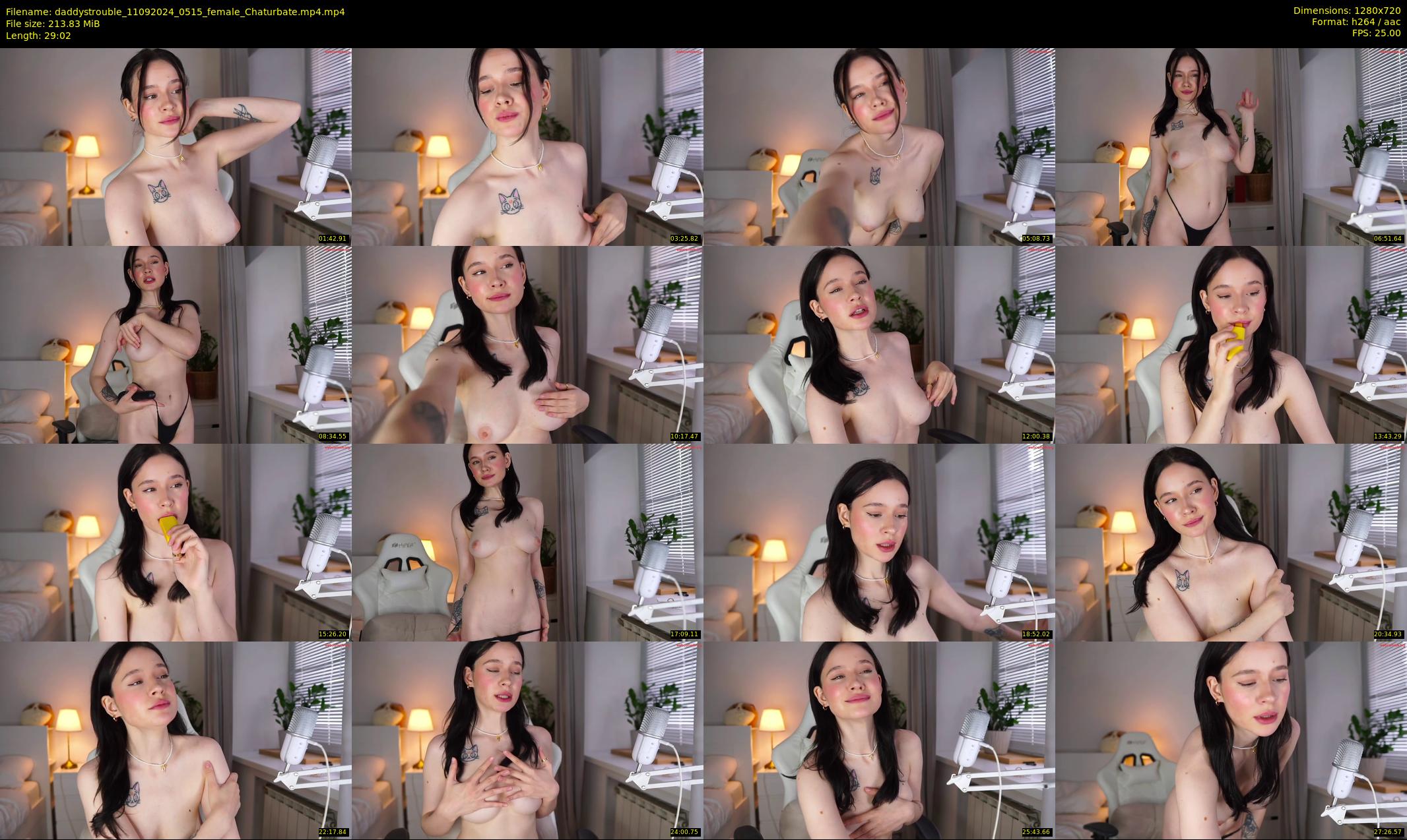 daddystrouble — 30 minute Chaturbate female cam show recording, 720p, Sep 11, 2024