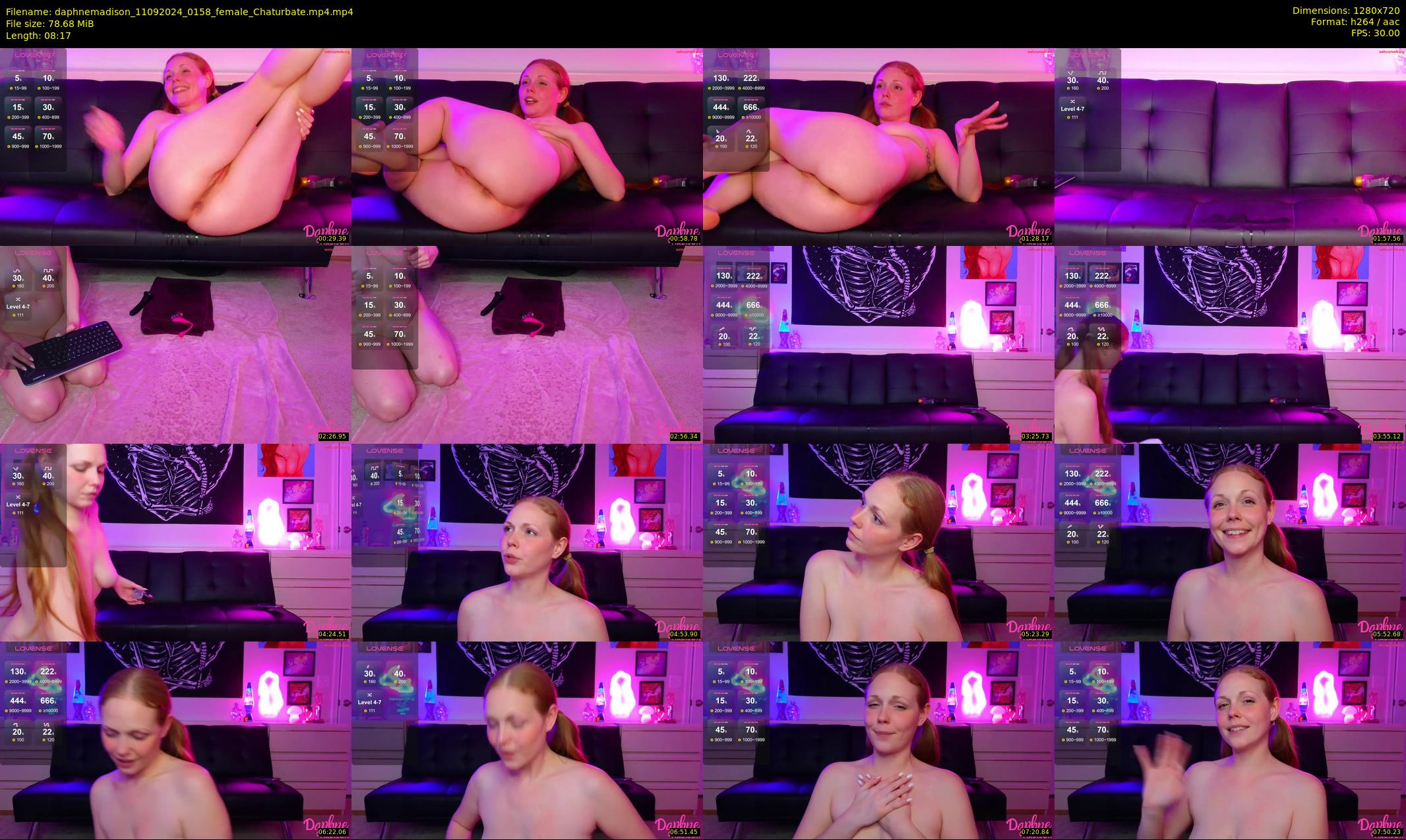 daphnemadison — 9 minute Chaturbate couple cam show recording, 720p, Sep 11, 2024