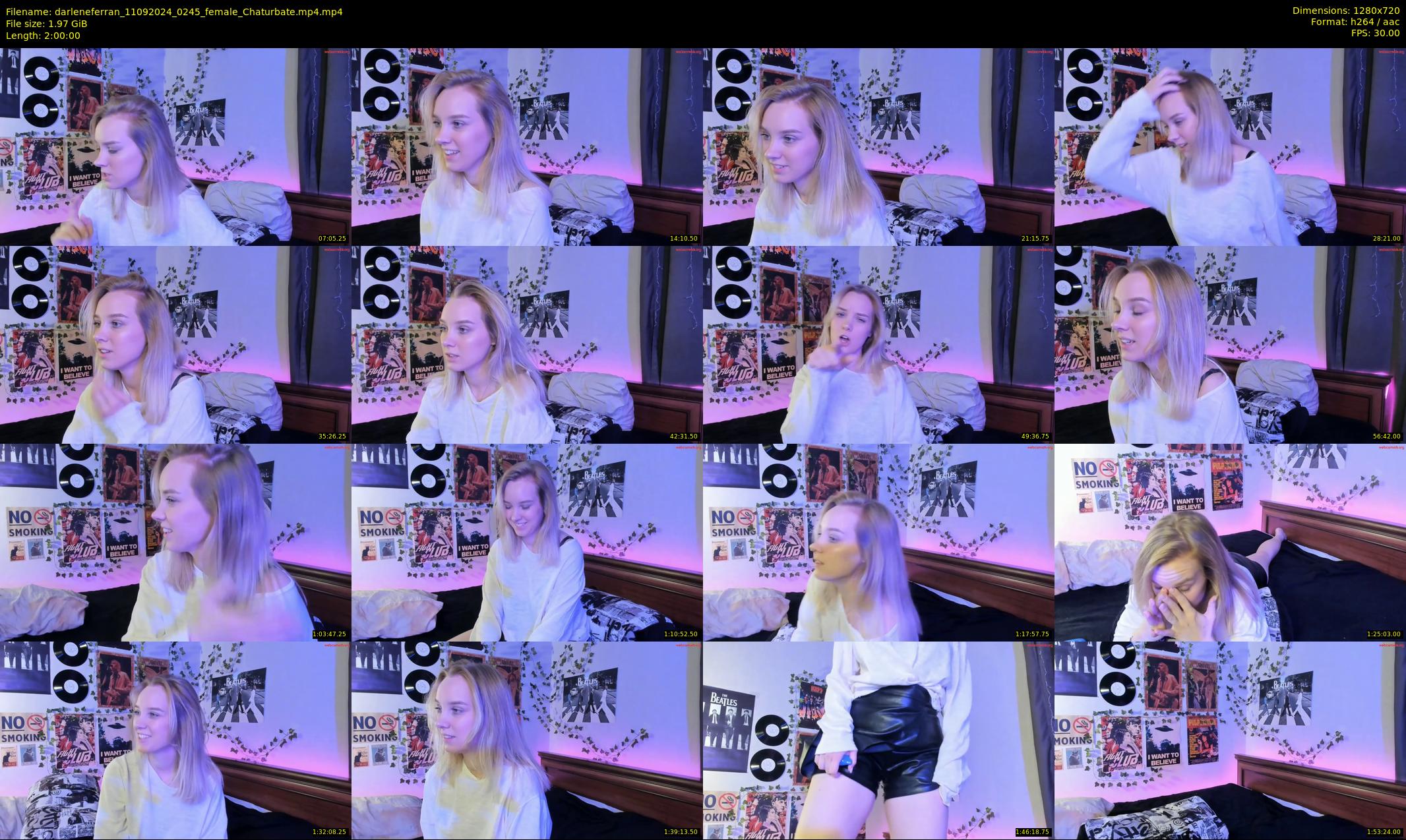 darleneferran — 120 minute Chaturbate female cam show recording, 720p, Sep 11, 2024