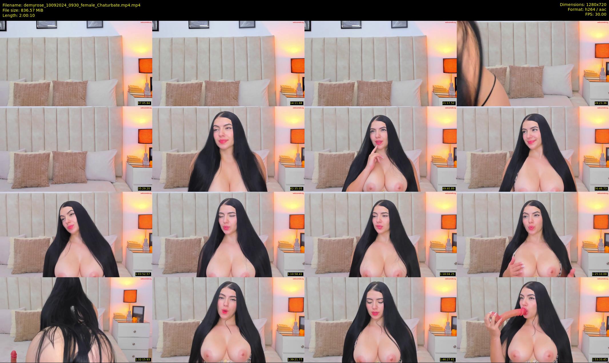 demyrose — 121 minute Chaturbate female cam show recording, 720p, Sep 10, 2024
