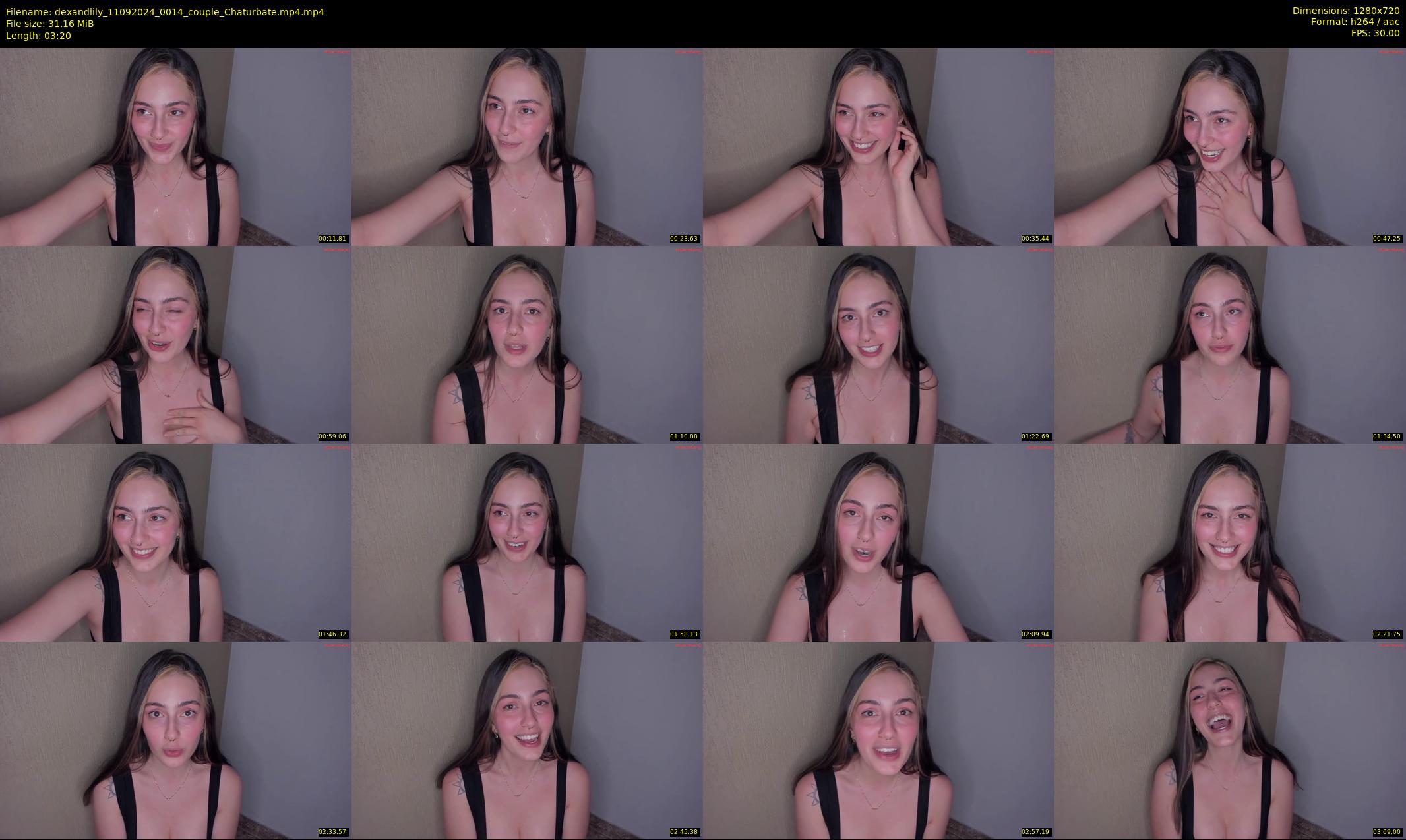 dexandlily — 4 minute Chaturbate couple cam show recording, 720p, Sep 11, 2024