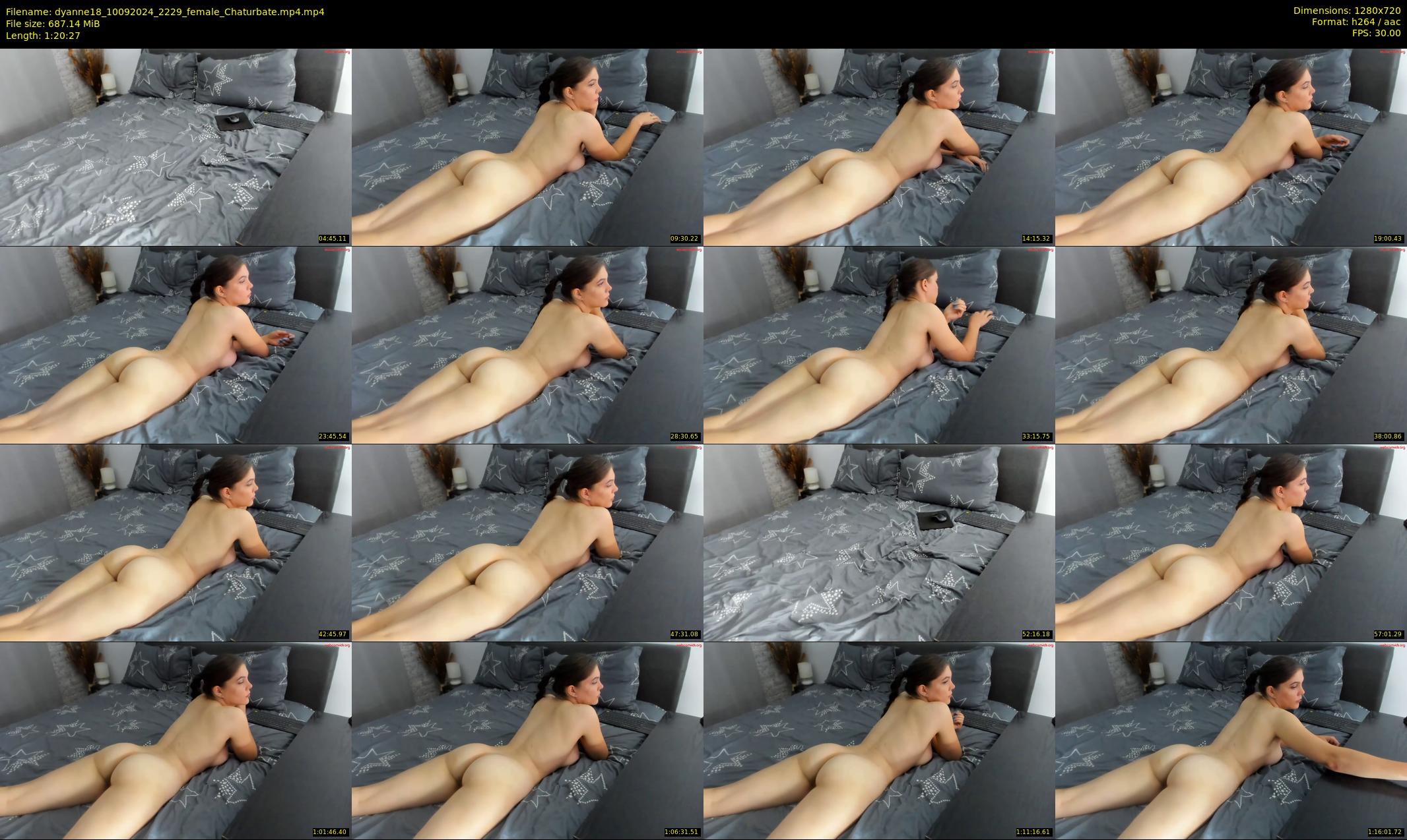 dyanne18 — 81 minute Chaturbate female cam show recording, 720p, Sep 10, 2024