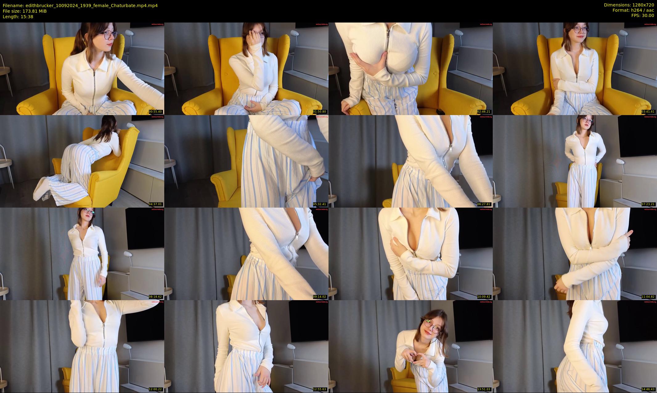 edithbrucker — 16 minute Chaturbate female cam show recording, 720p, Sep 10, 2024