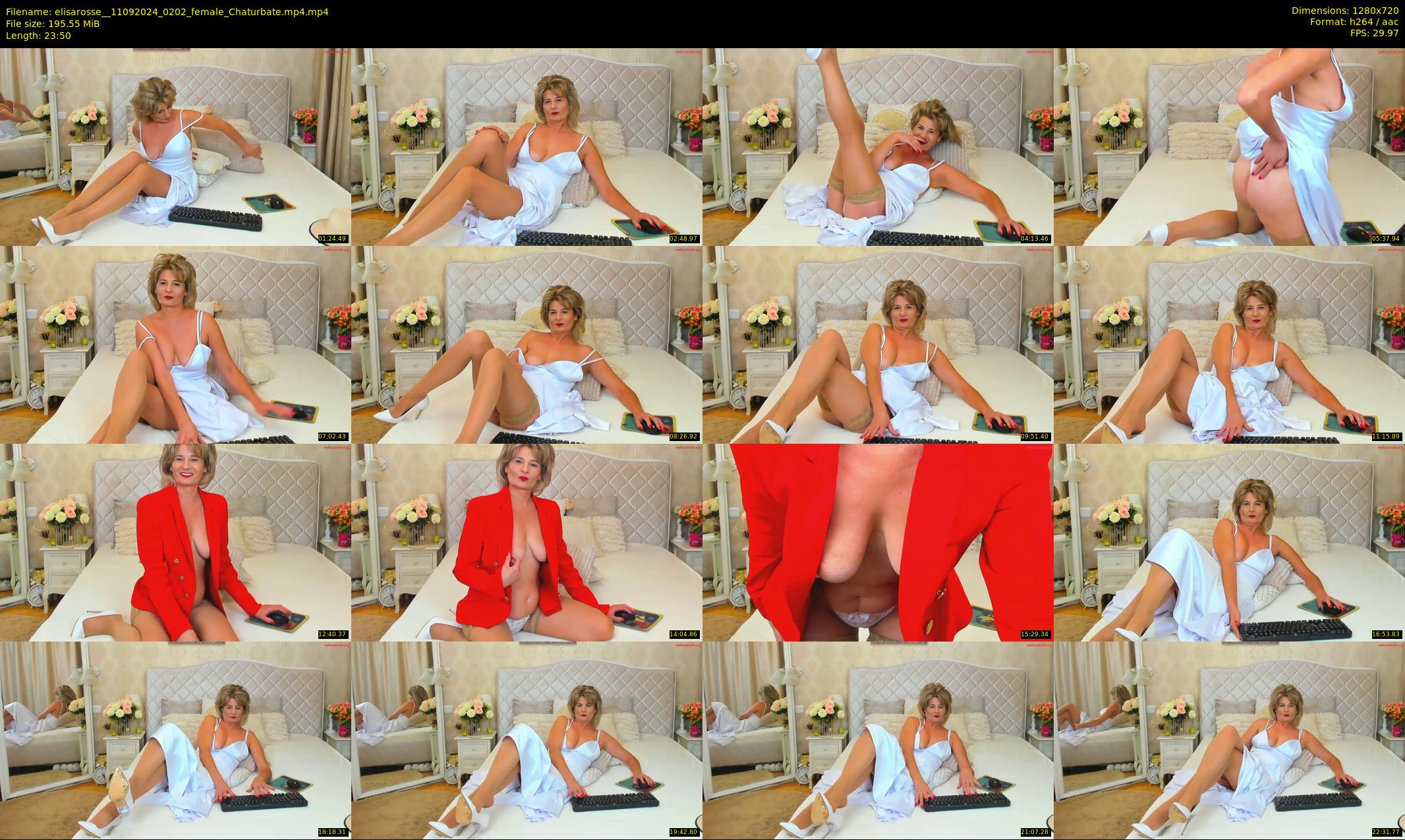 elisarosse_ — 24 minute Chaturbate female cam show recording, 720p, Sep 11, 2024