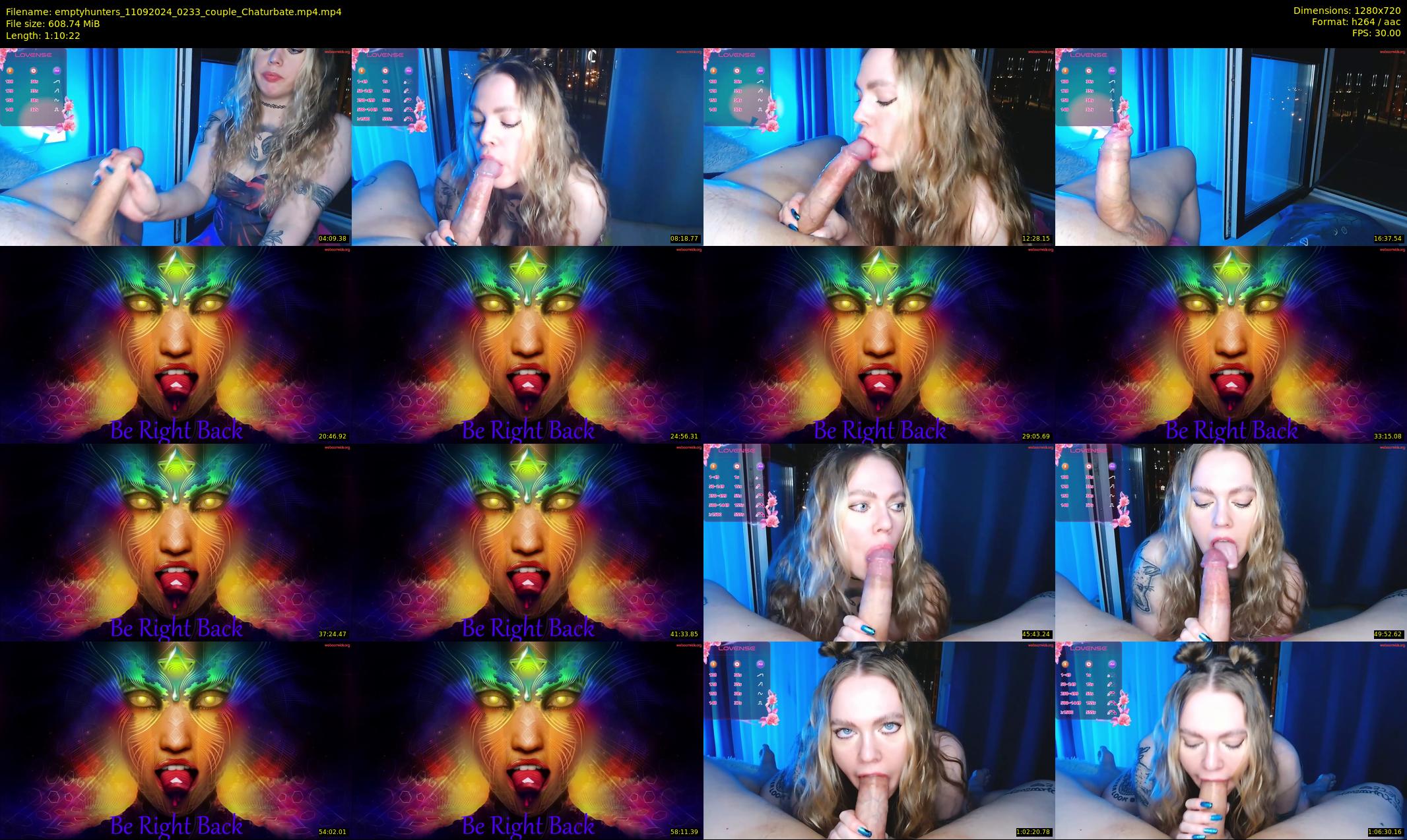 emptyhunters — 71 minute Chaturbate couple cam show recording, 720p, Sep 11, 2024