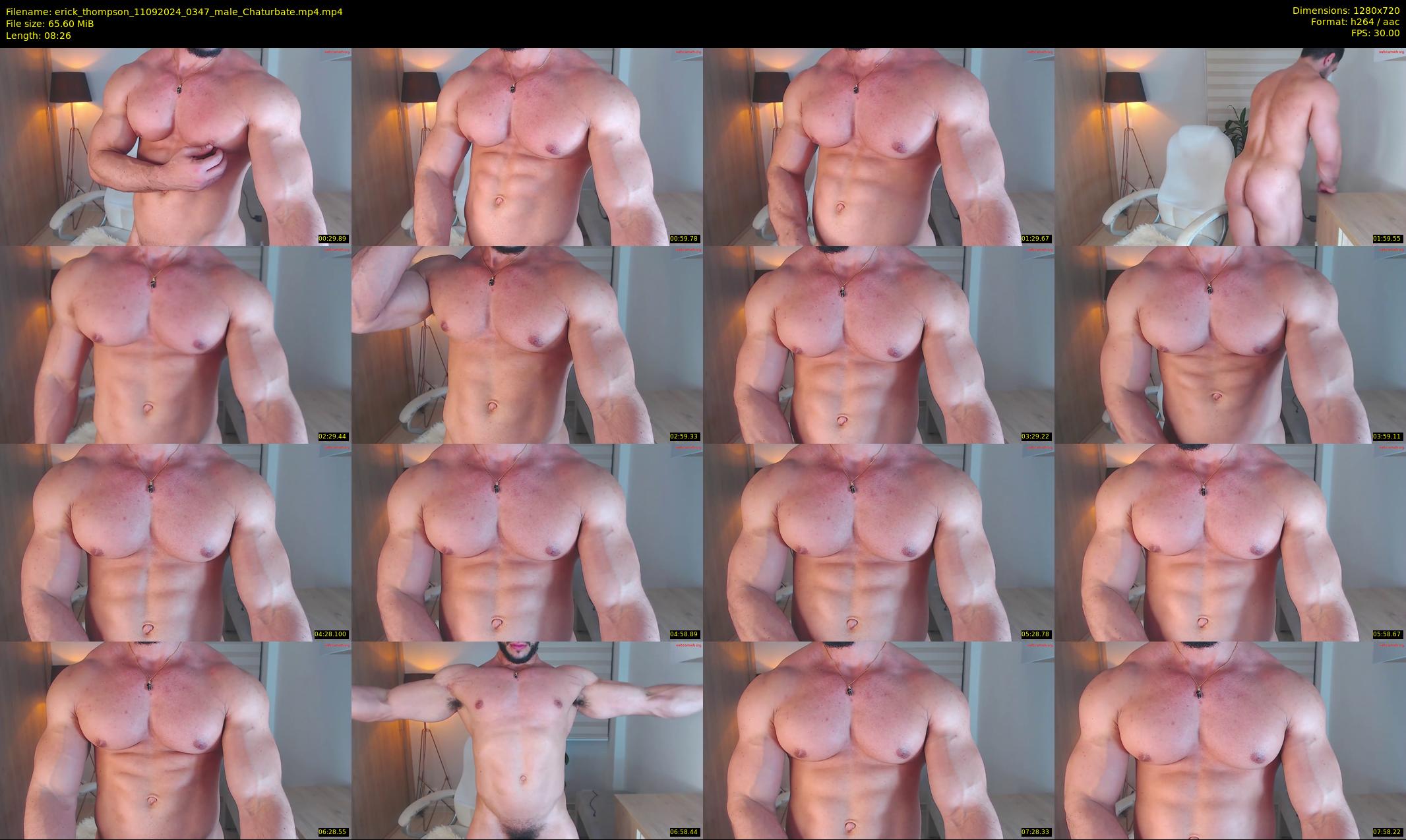 erick_thompson — 9 minute Chaturbate male cam show recording, 720p, Sep 11, 2024
