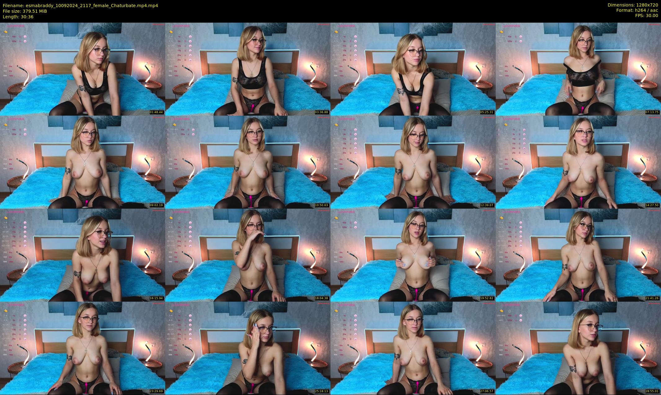 esmabraddy — 31 minute Chaturbate female cam show recording, 720p, Sep 10, 2024
