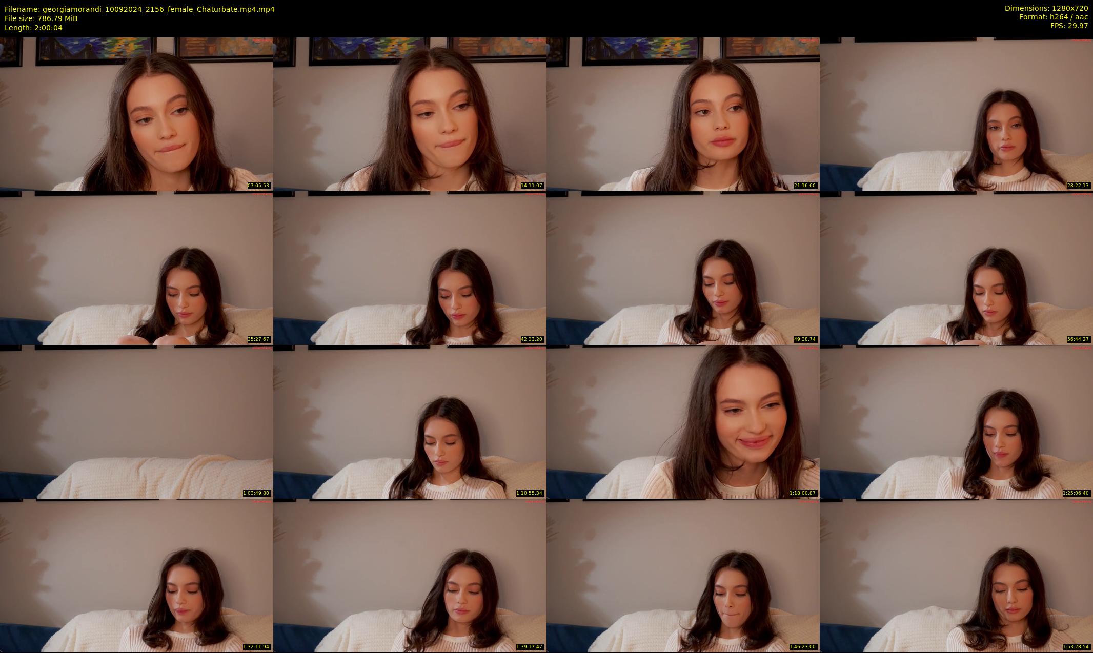georgiamorandi — 121 minute Chaturbate female cam show recording, 720p, Sep 10, 2024