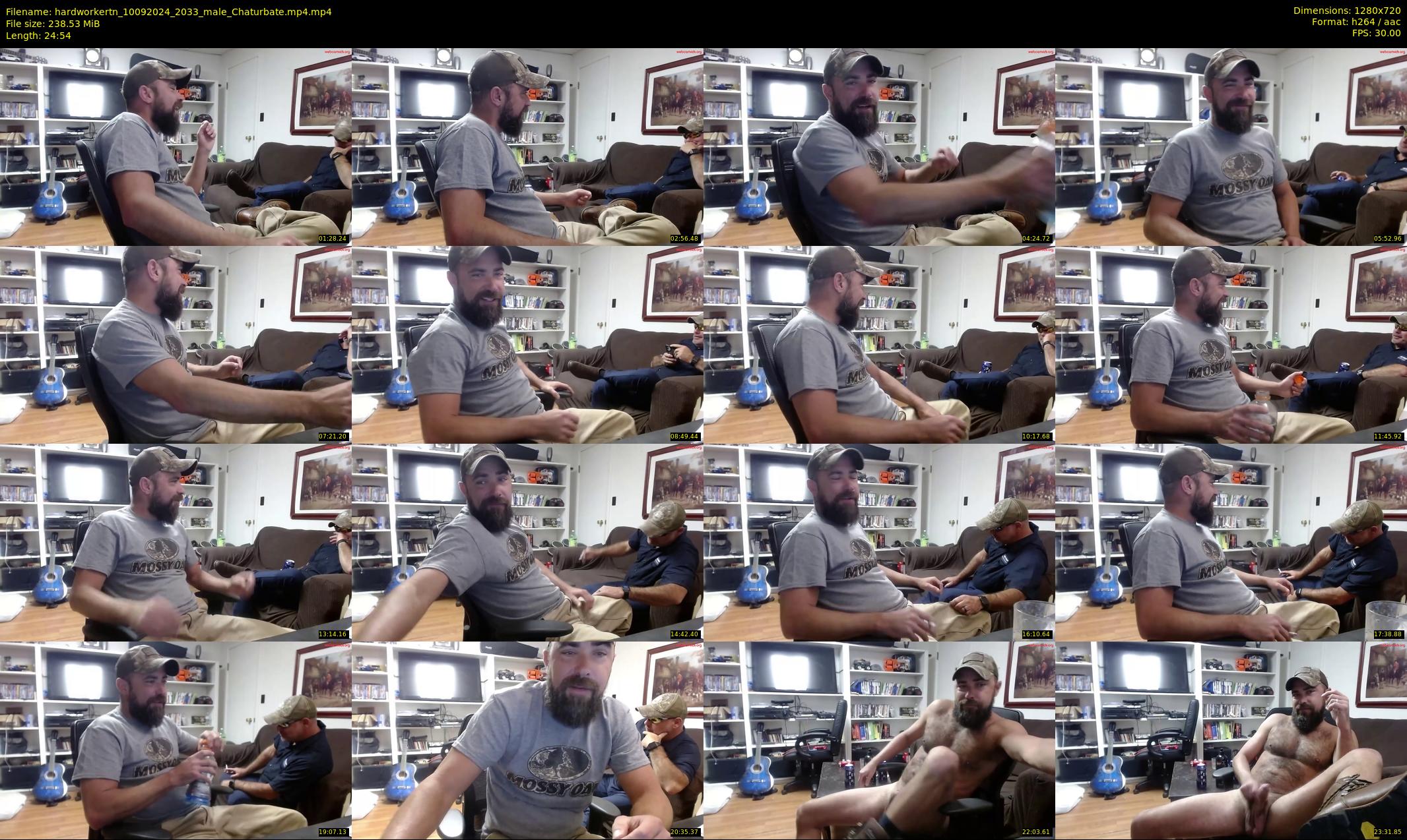 hardworkertn — 25 minute Chaturbate male cam show recording, 720p, Sep 10, 2024