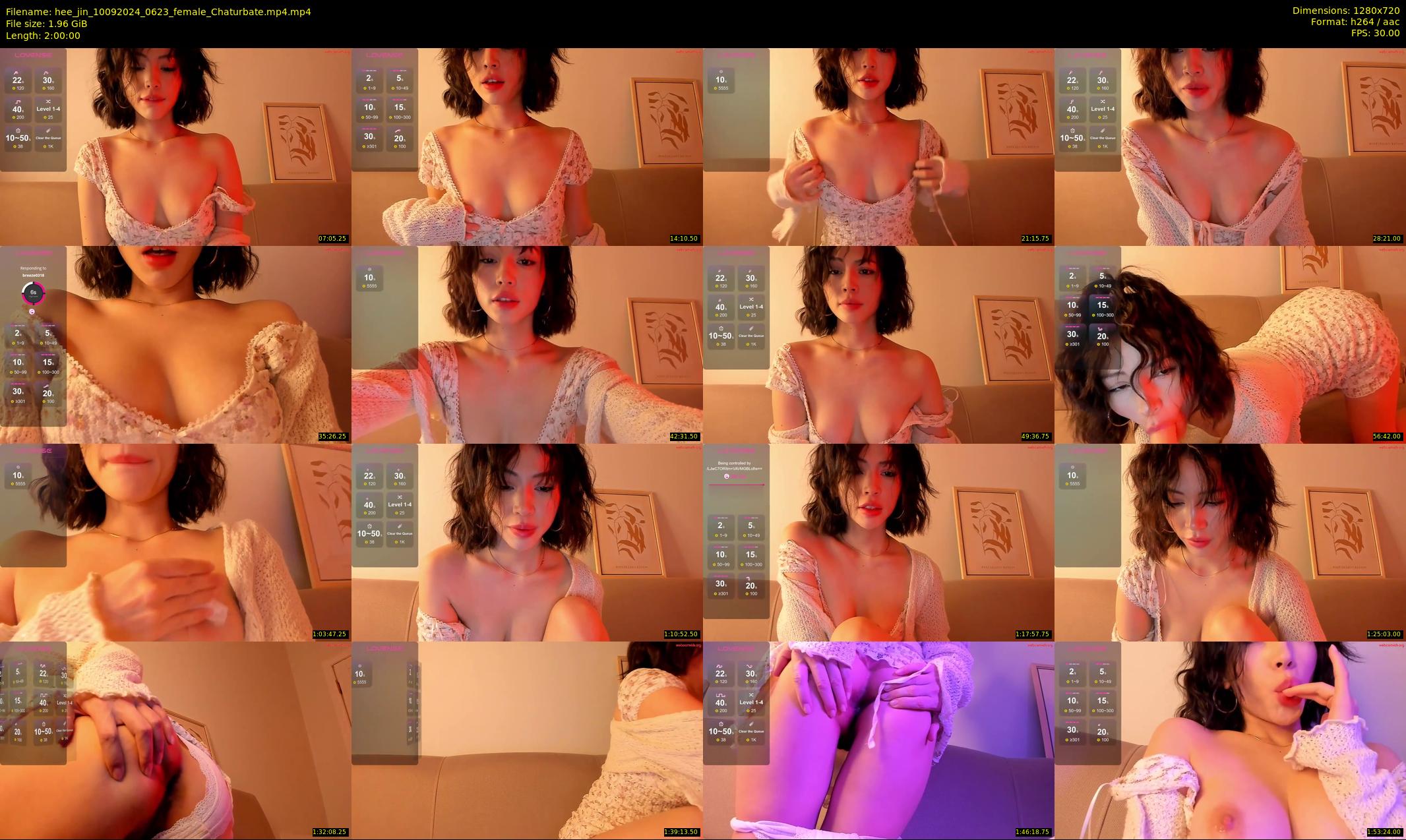hee_jin — 120 minute Chaturbate female cam show recording, 720p, Sep 10, 2024