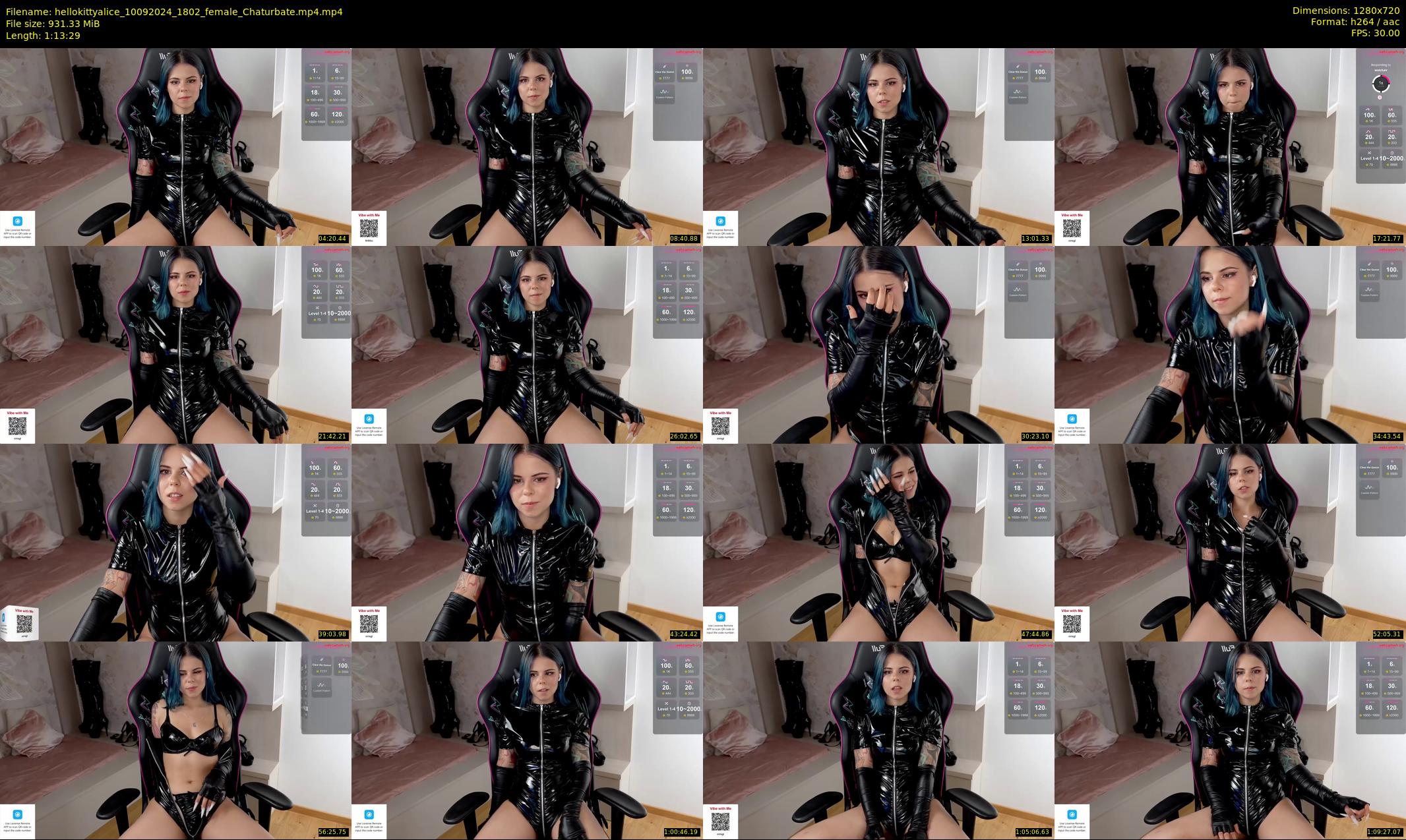 hellokittyalice — 74 minute Chaturbate female cam show recording, 720p, Sep 10, 2024