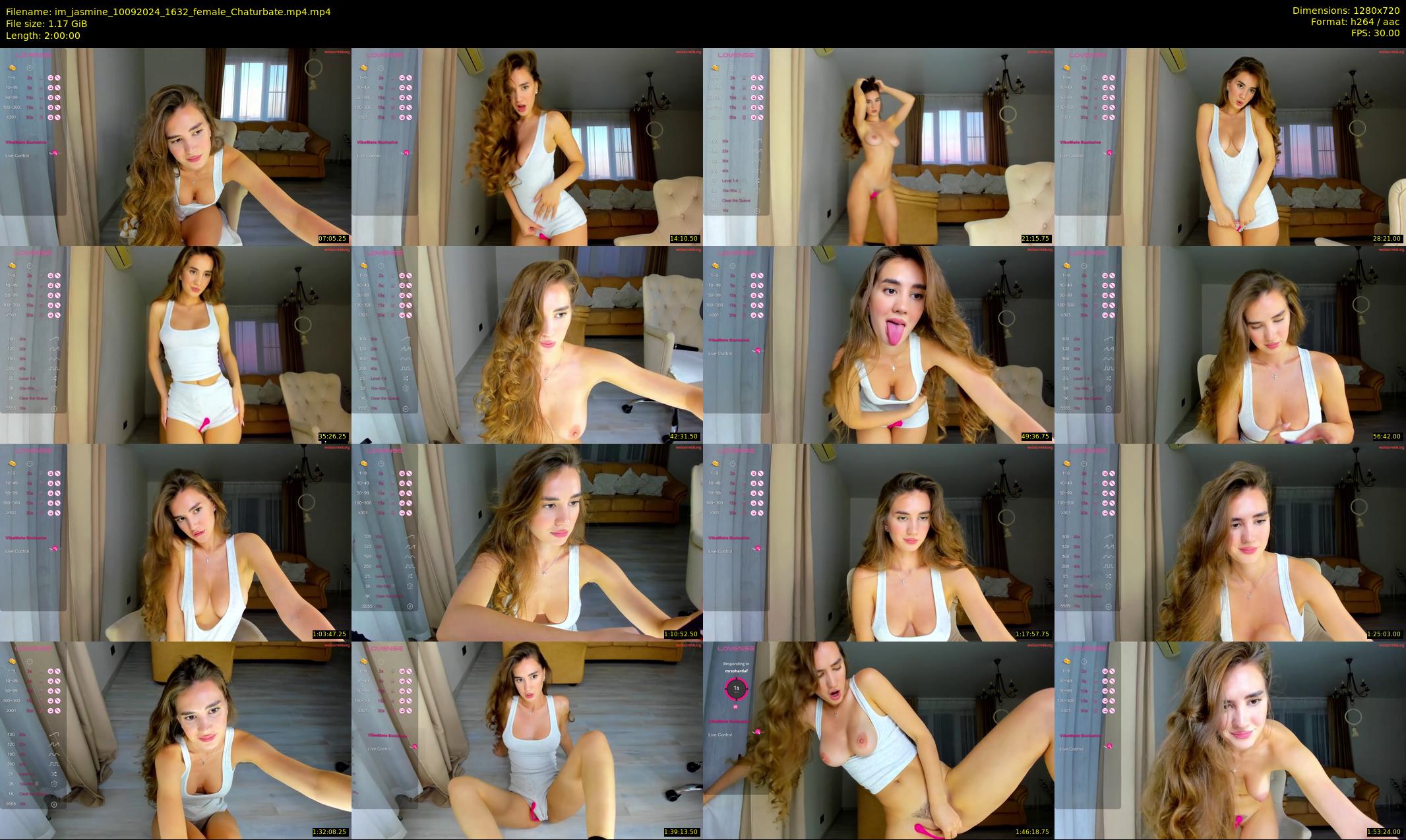 im_jasmine — 120 minute Chaturbate female cam show recording, 720p, Sep 10, 2024