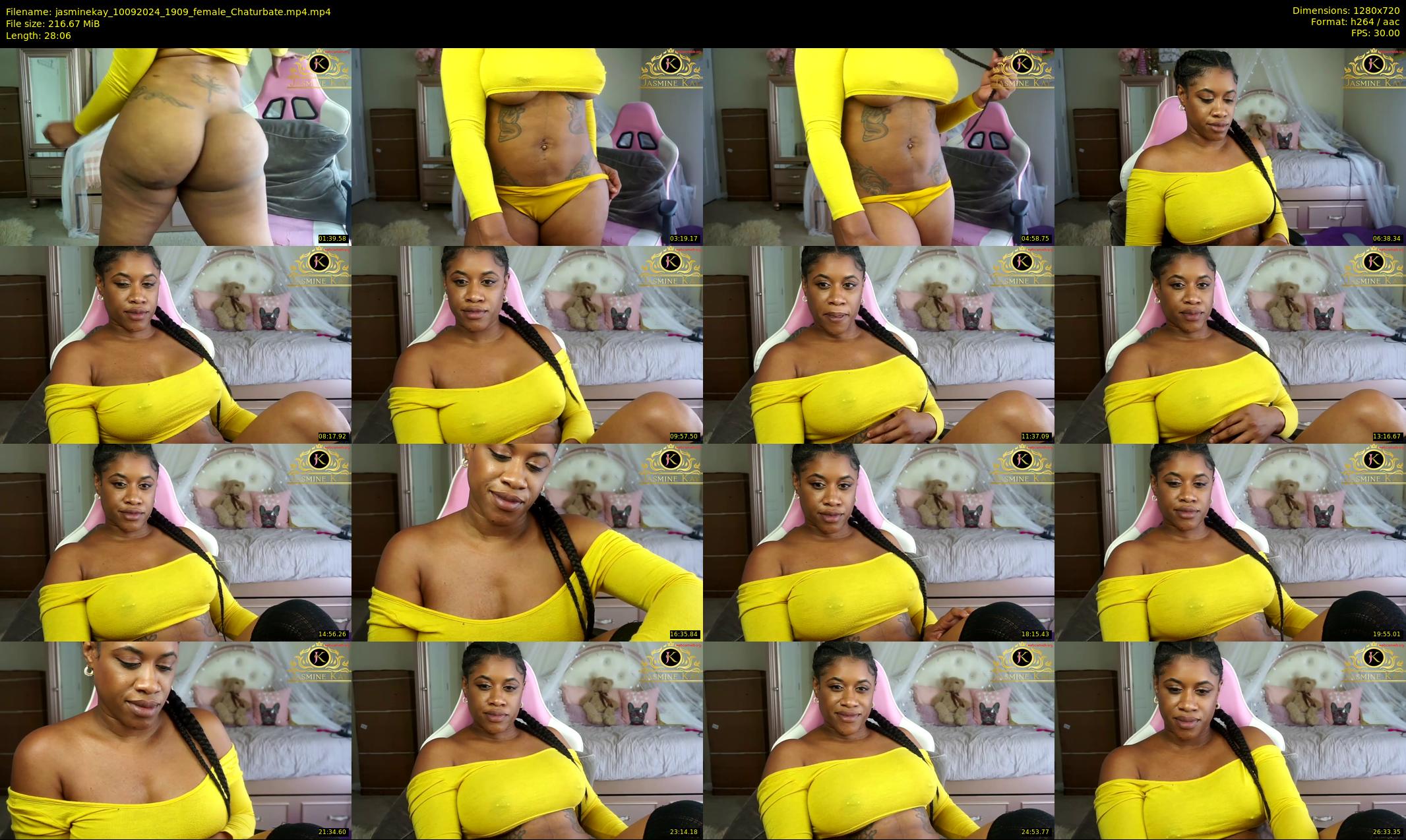 jasminekay — 29 minute Chaturbate female cam show recording, 720p, Sep 10, 2024