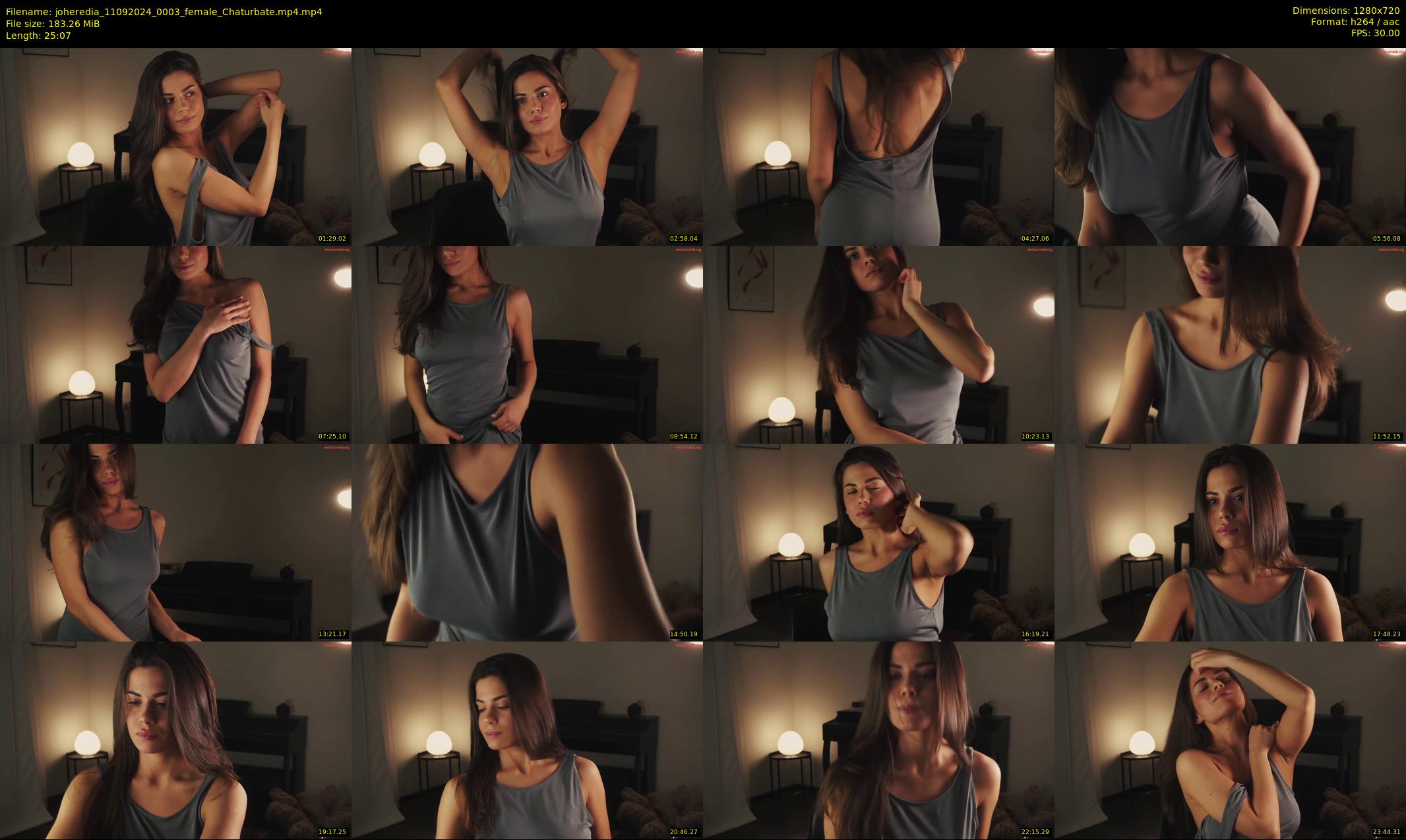 joheredia — 26 minute Chaturbate female cam show recording, 720p, Sep 11, 2024
