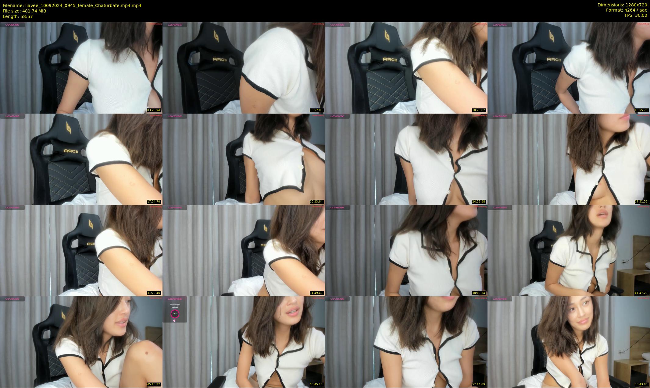 liavee — 59 minute Chaturbate female cam show recording, 720p, Sep 10, 2024