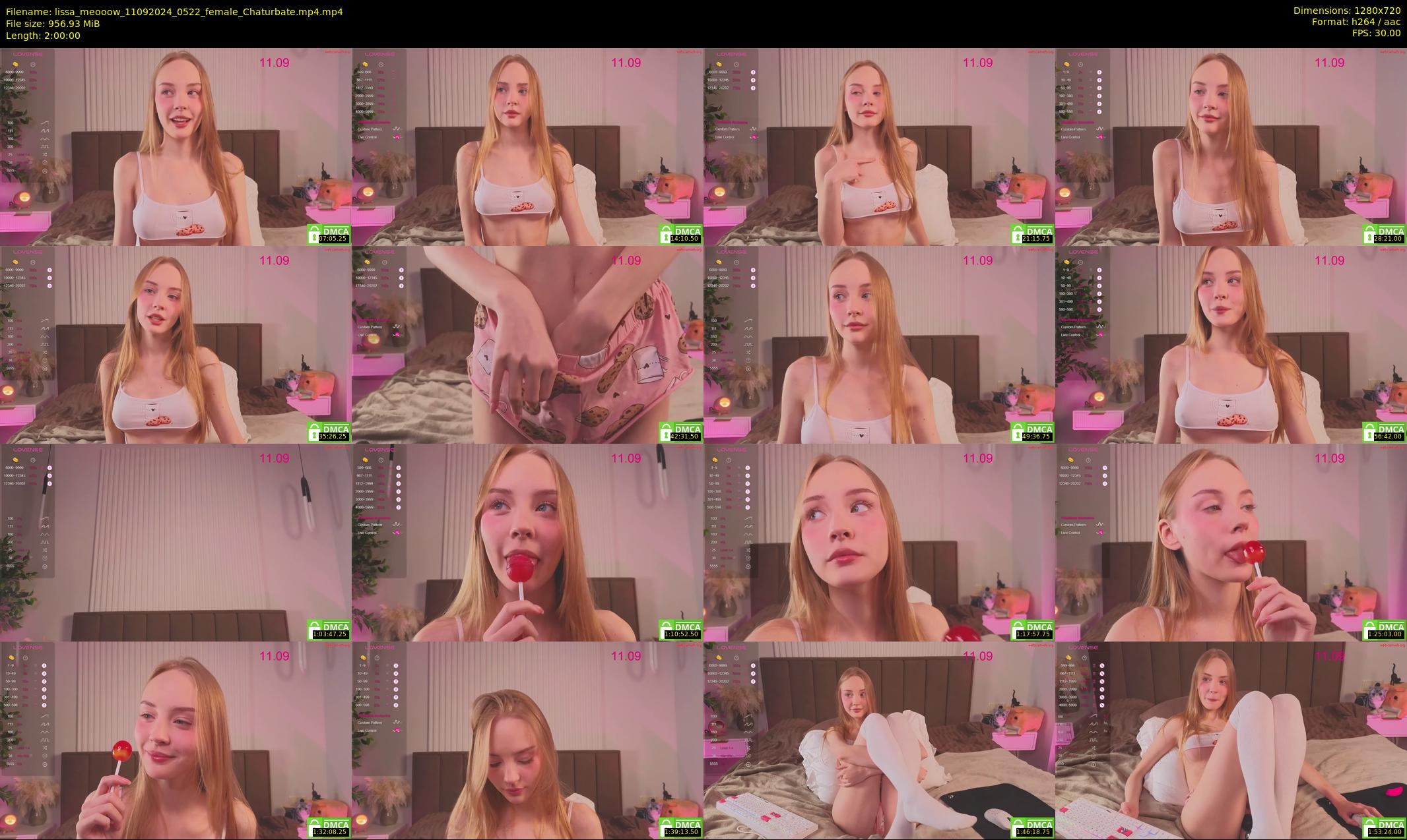 lissa_meooow — 120 minute Chaturbate female cam show recording, 720p, Sep 11, 2024