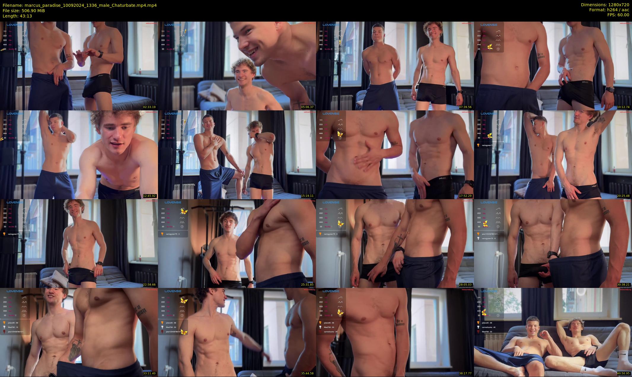 marcus_paradise — 44 minute Chaturbate male cam show recording, 720p, Sep 10, 2024