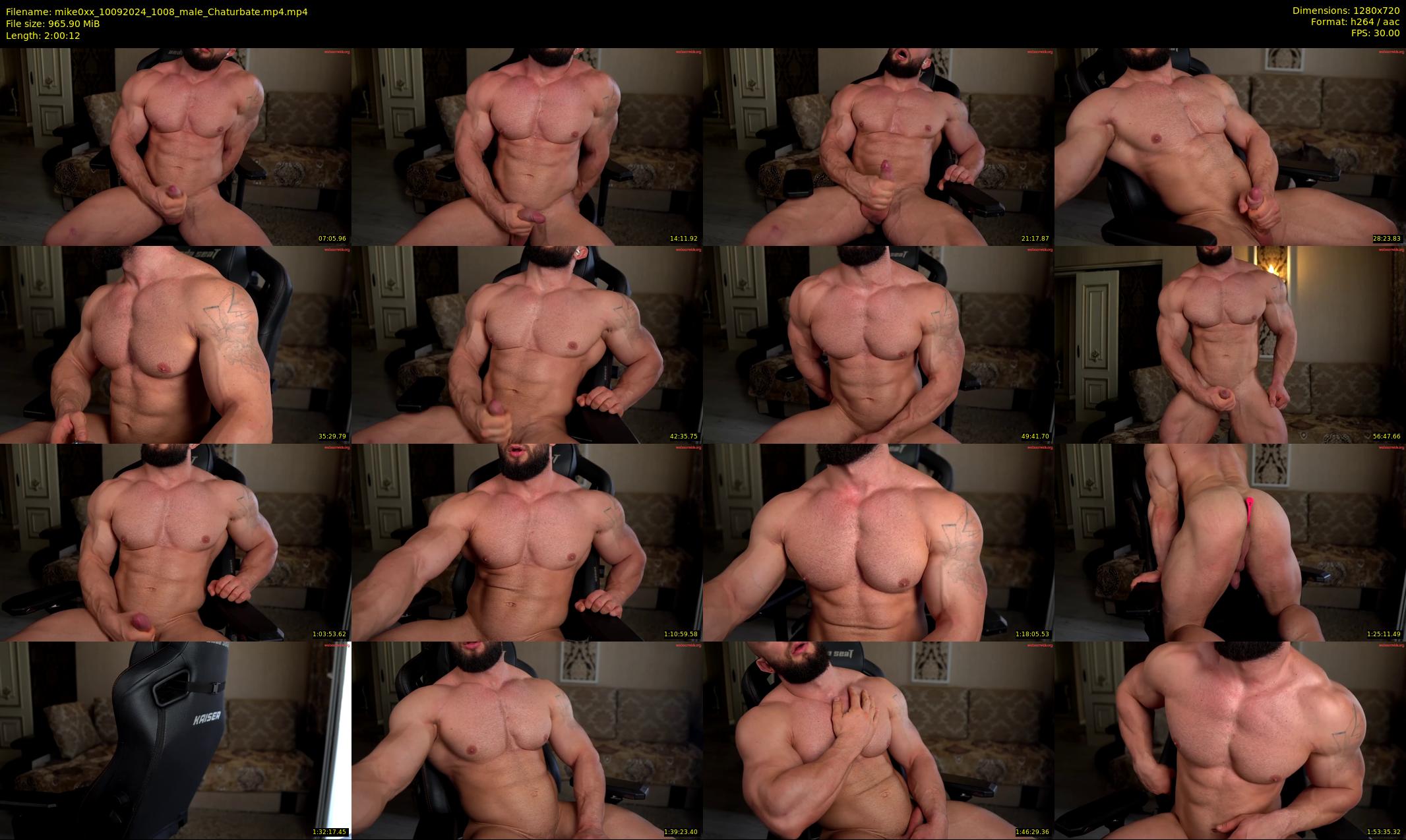 mike0xx — 121 minute Chaturbate male cam show recording, 720p, Sep 10, 2024