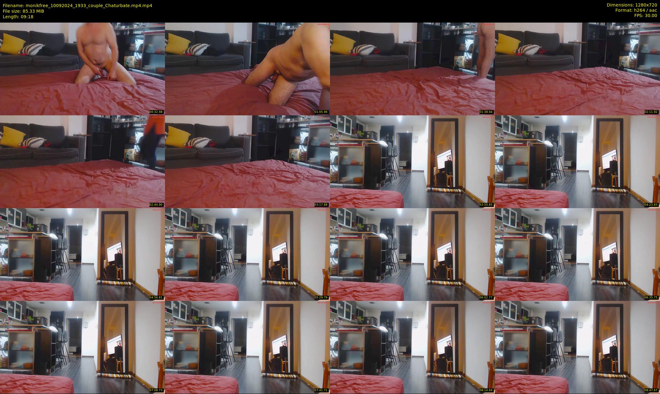 monikfree — 10 minute Chaturbate couple cam show recording, 720p, Sep 10, 2024