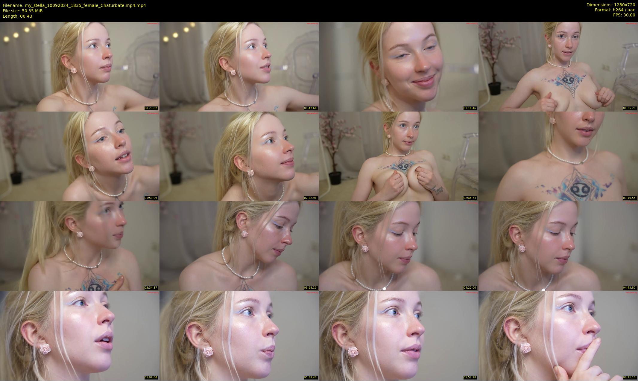 my_stella — 7 minute Chaturbate female cam show recording, 720p, Sep 10, 2024
