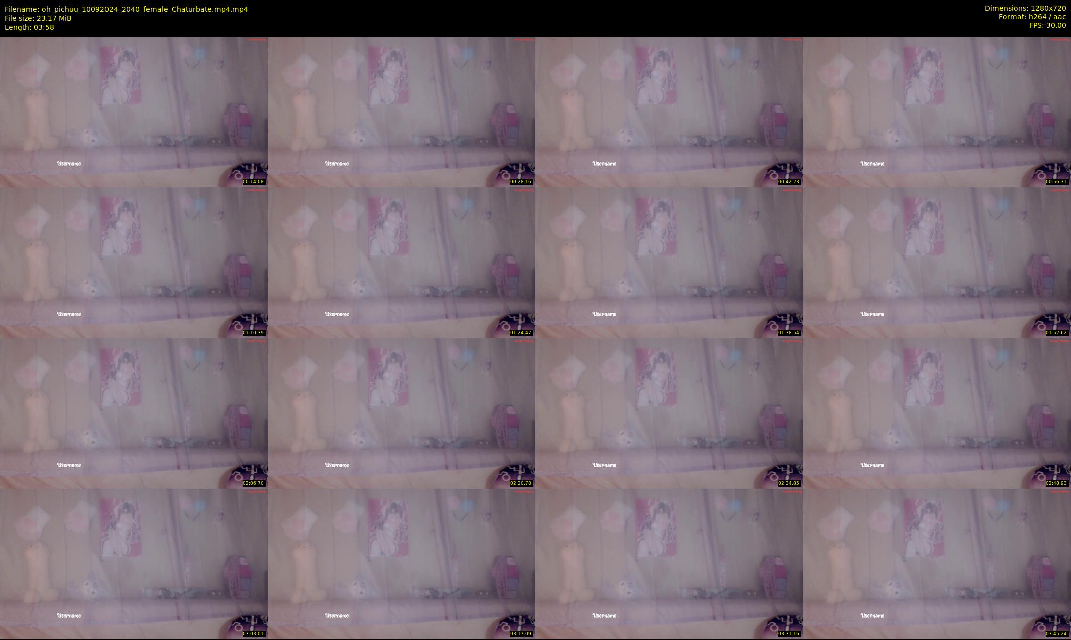 oh_pichuu — 4 minute Chaturbate female cam show recording, 720p, Sep 10, 2024