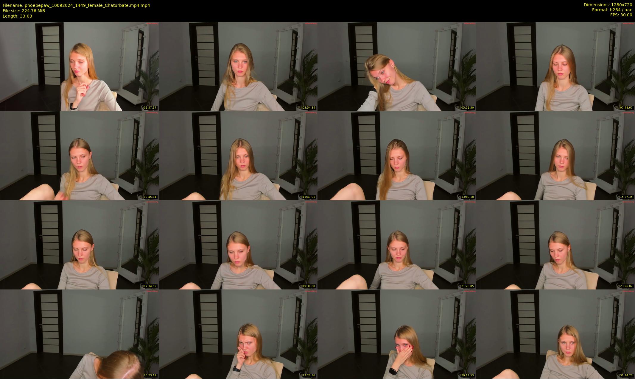 phoebepaw — 34 minute Chaturbate female cam show recording, 720p, Sep 10, 2024