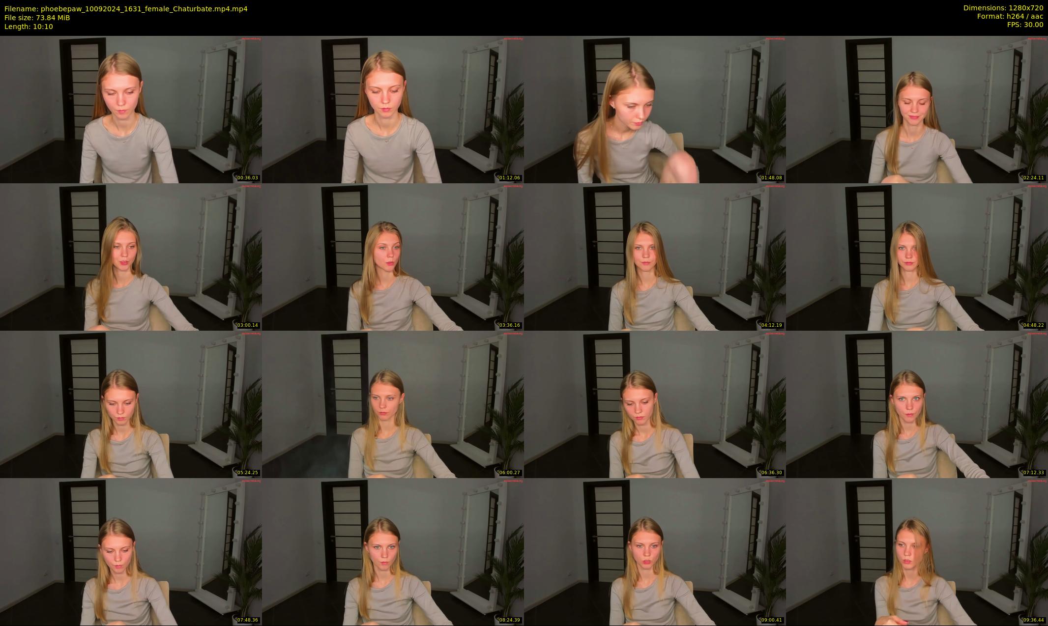 phoebepaw — 11 minute Chaturbate female cam show recording, 720p, Sep 10, 2024