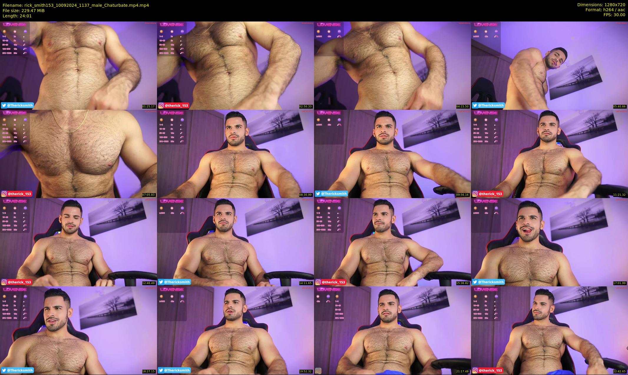 rick_smith153 — 25 minute Chaturbate male cam show recording, 720p, Sep 10, 2024