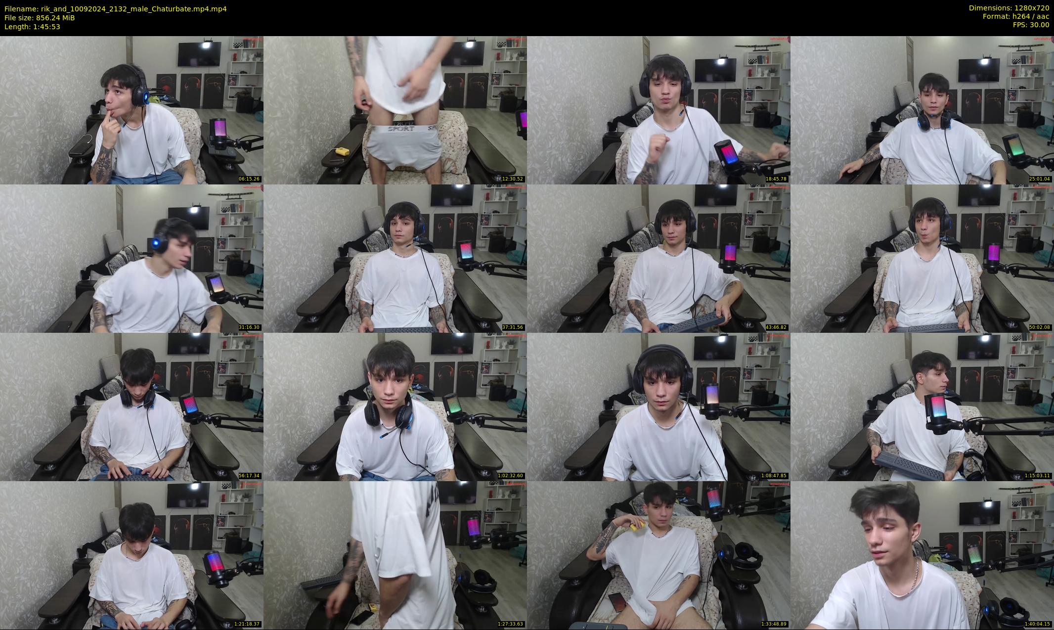 rik_and — 106 minute Chaturbate male cam show recording, 720p, Sep 10, 2024