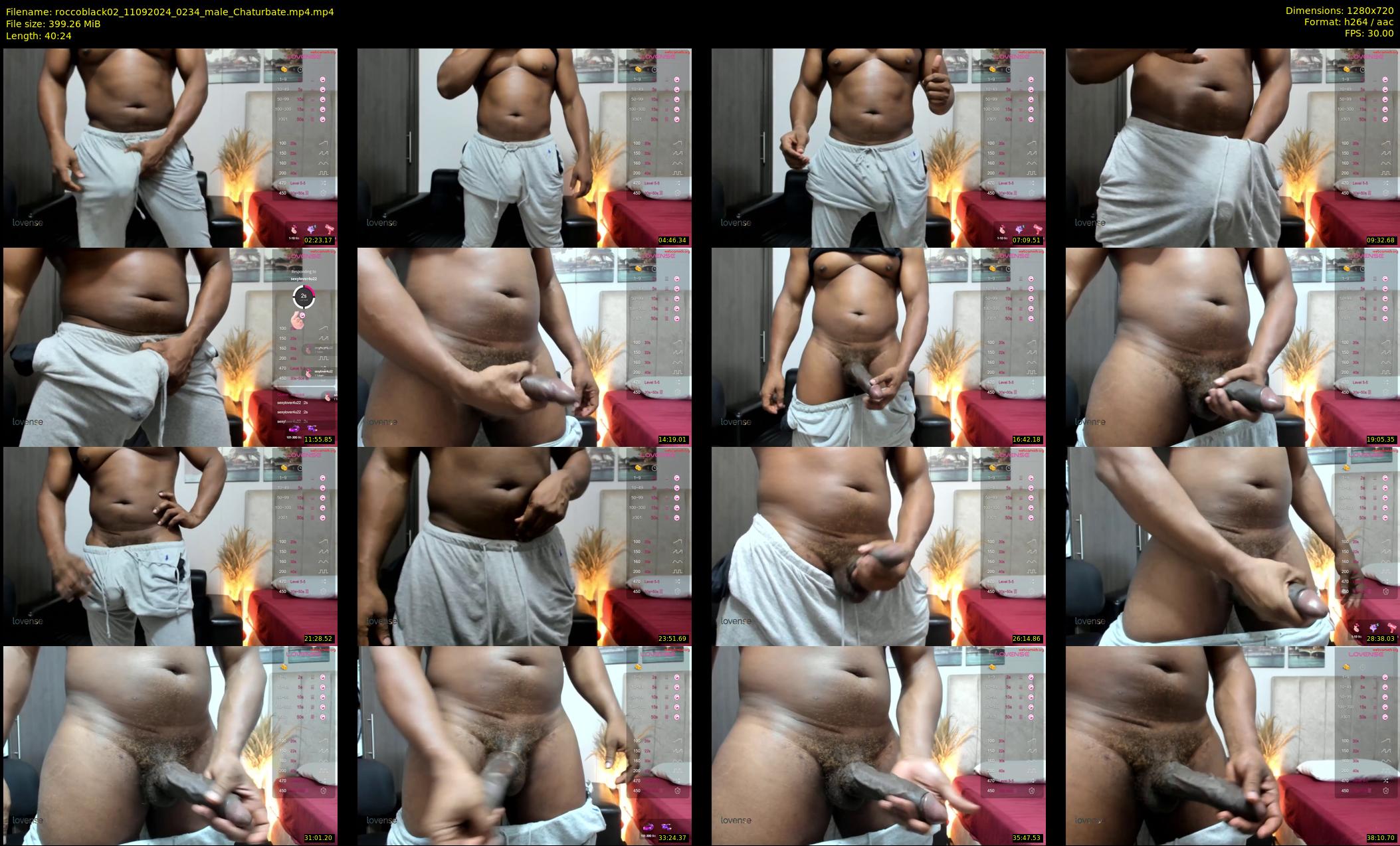 roccoblack02 — 41 minute Chaturbate male cam show recording, 720p, Sep 11, 2024